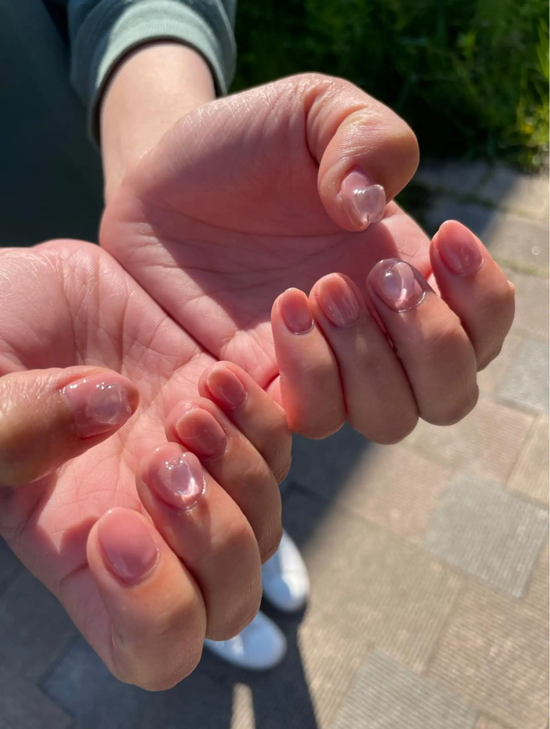 ネイル オフィスネイル ワンカラーネイル ピンク ハンドネイル Nail salon Betty❤︎のネイルデザイン