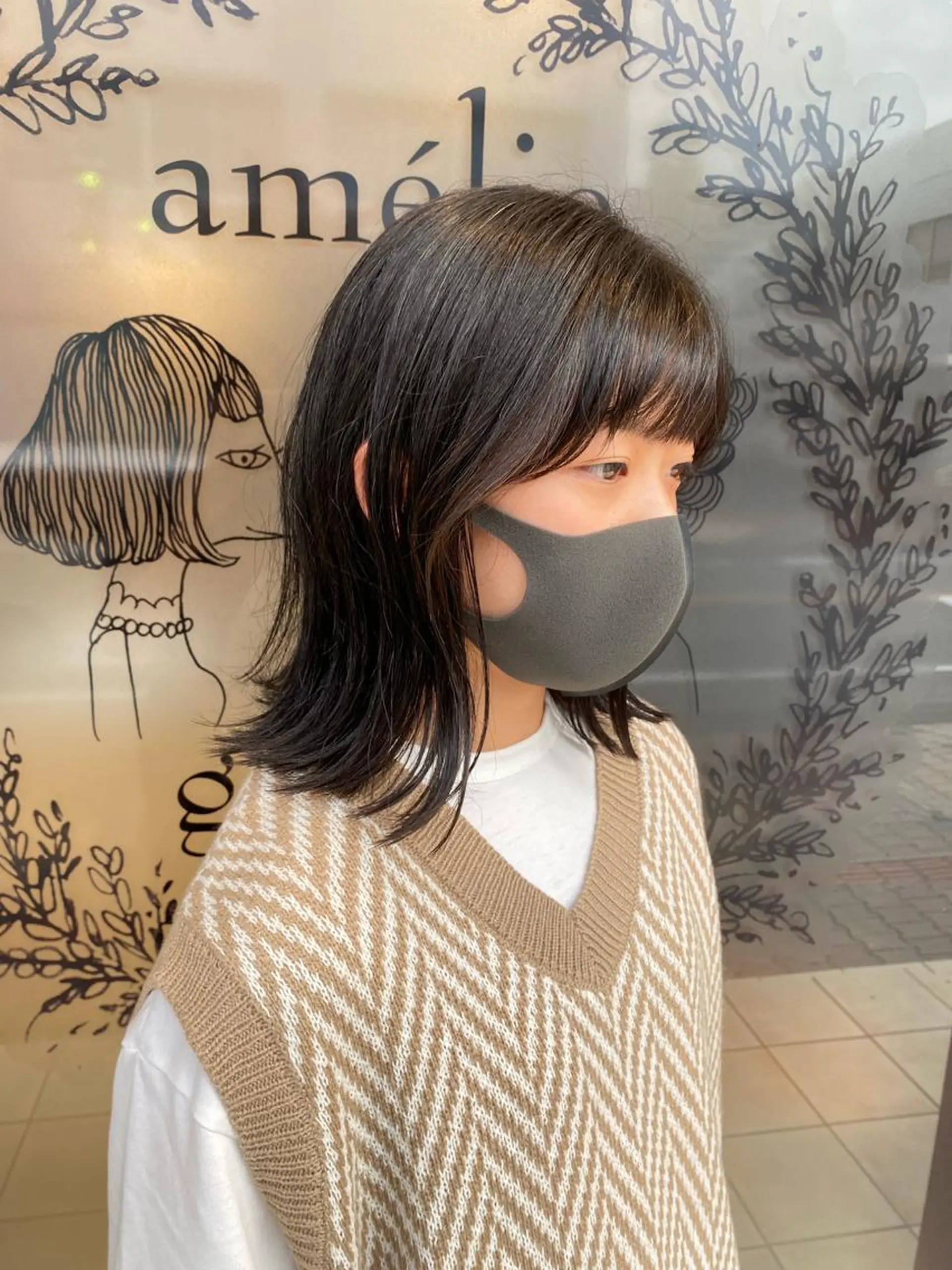 ミディアム カット トリートメント さこだ　しょうた 【副店長】のヘアスタイル
