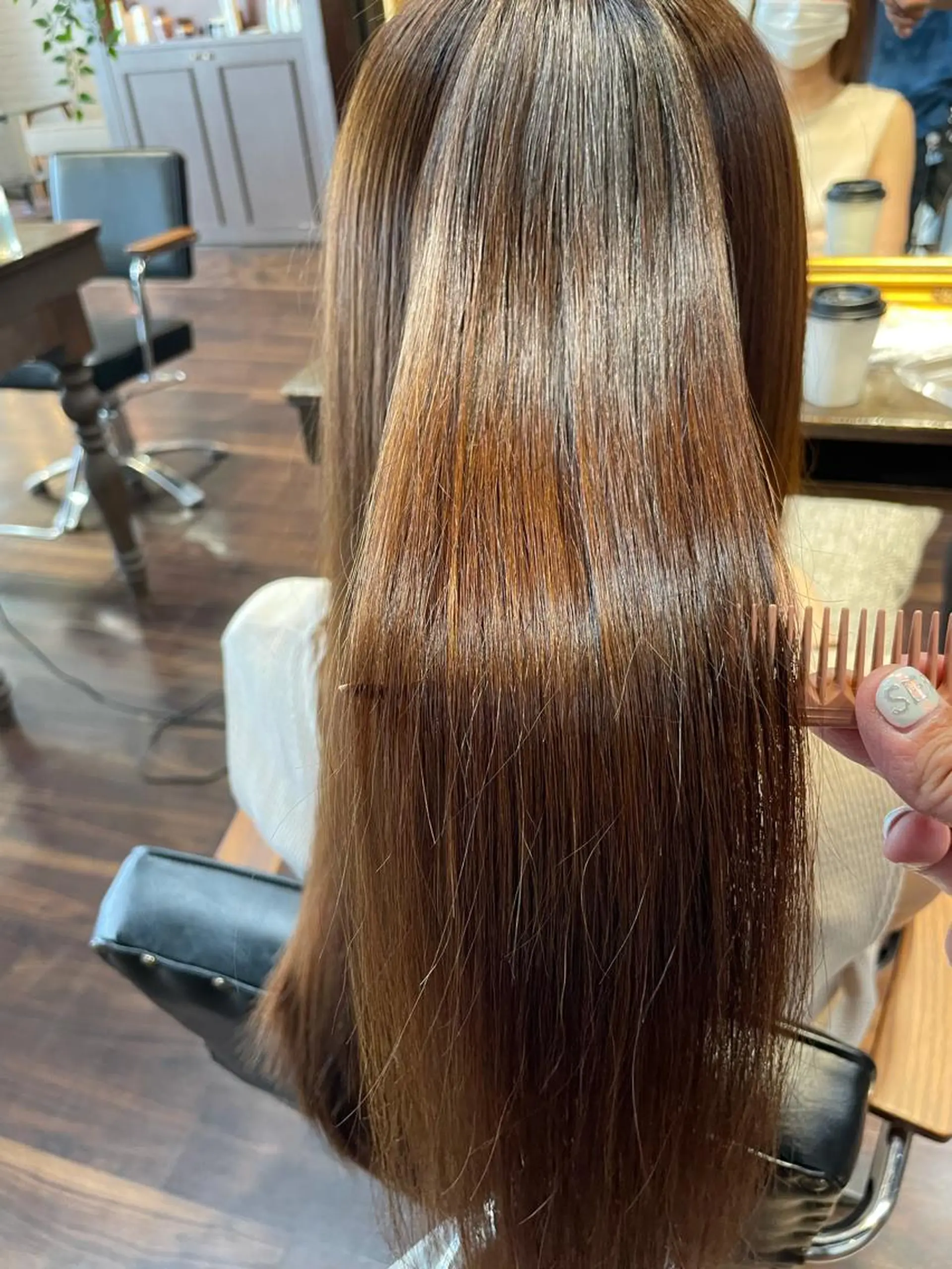 ロング Michel by chainon ミッシェルバイシェノン所属・美髪職人/傷ませない カラー/橋本拓弥のヘアスタイル