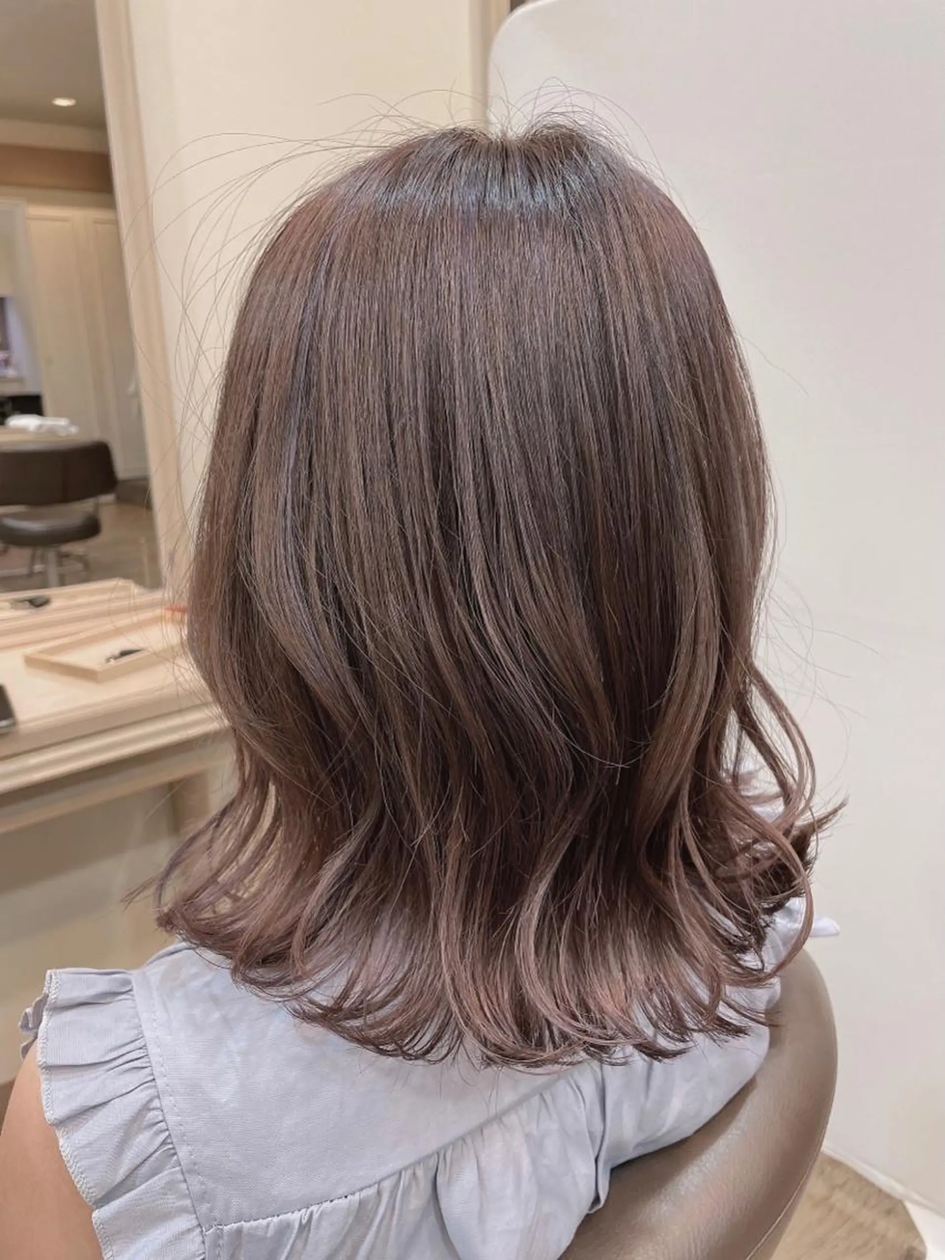 ミディアム ヘアカラー sawa tamaeのヘアスタイル