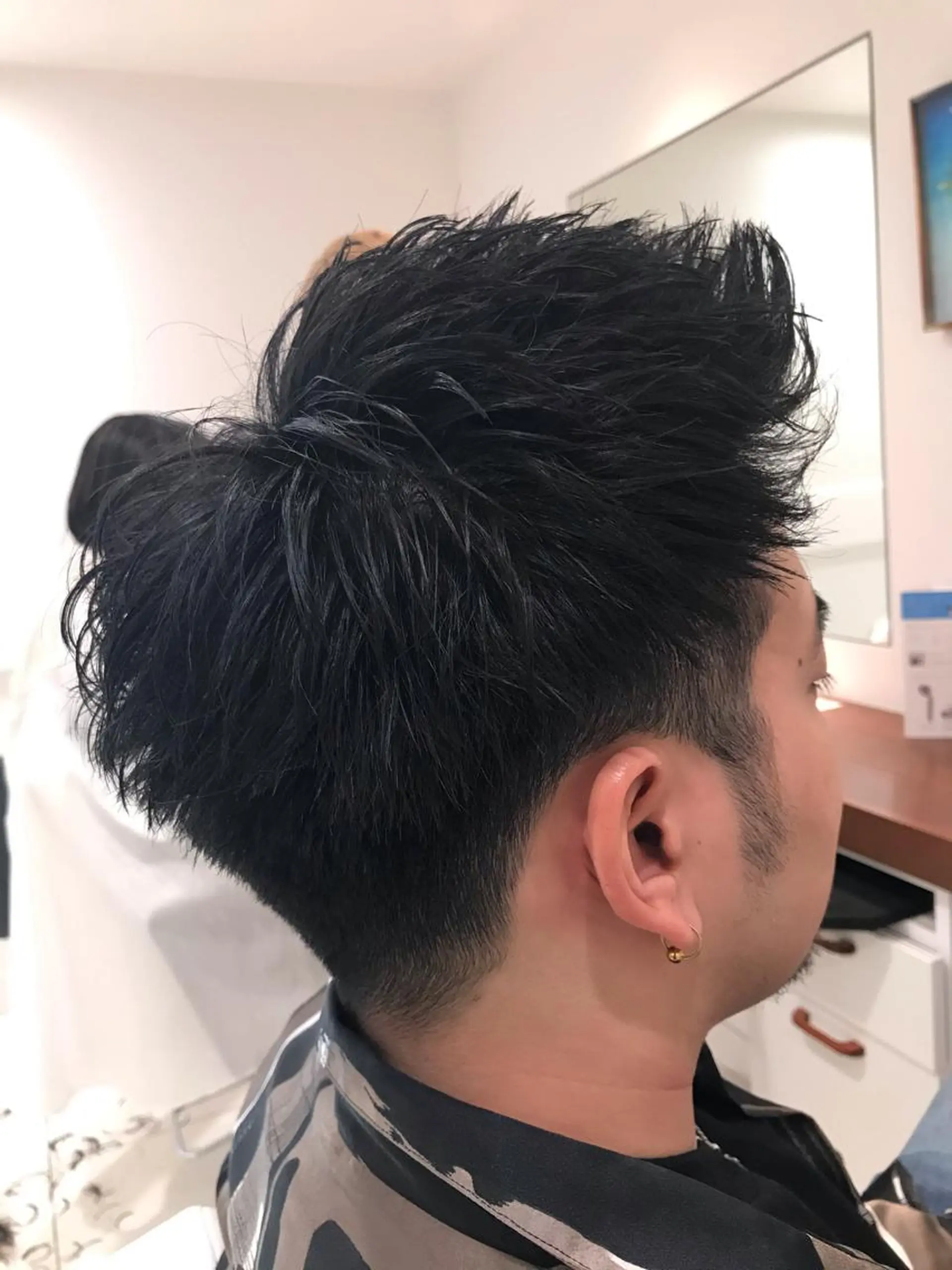 ショート メンズ モヒカン 刈り上げ カットモデル大募集✨ ✨BASSA保谷店✨のヘアスタイル