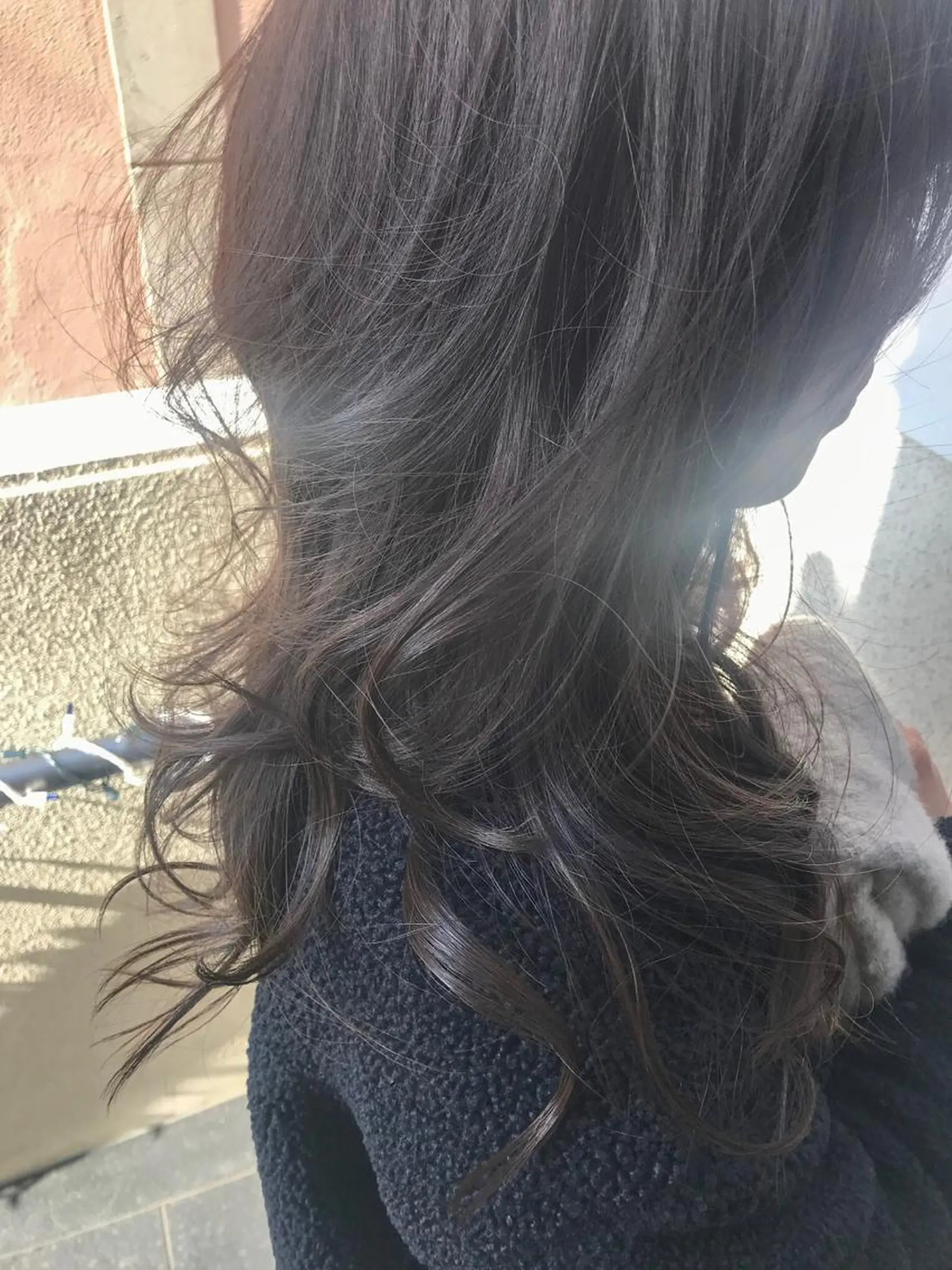 ロング カラー 小野 かなこのヘアスタイル