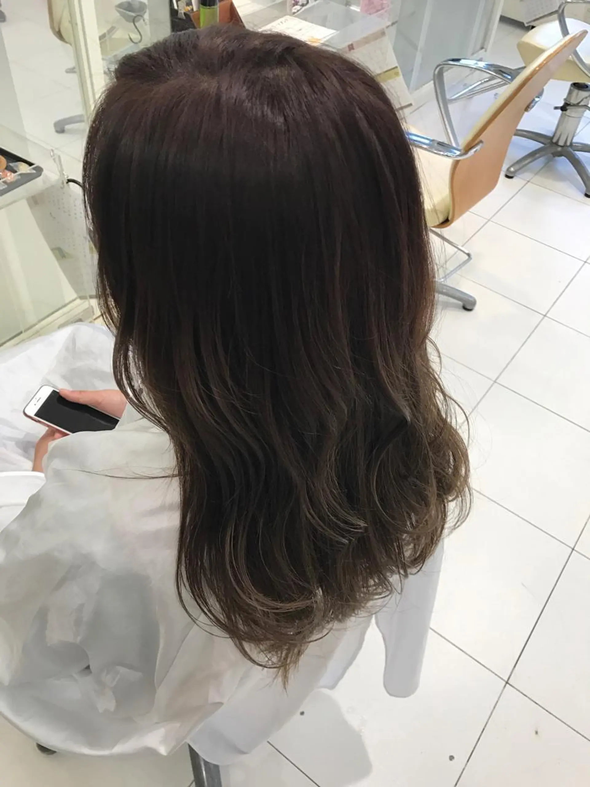 ミディアム カラー ブラウンカラー D.log 大和西大寺店所属・川崎 雅大のヘアスタイル