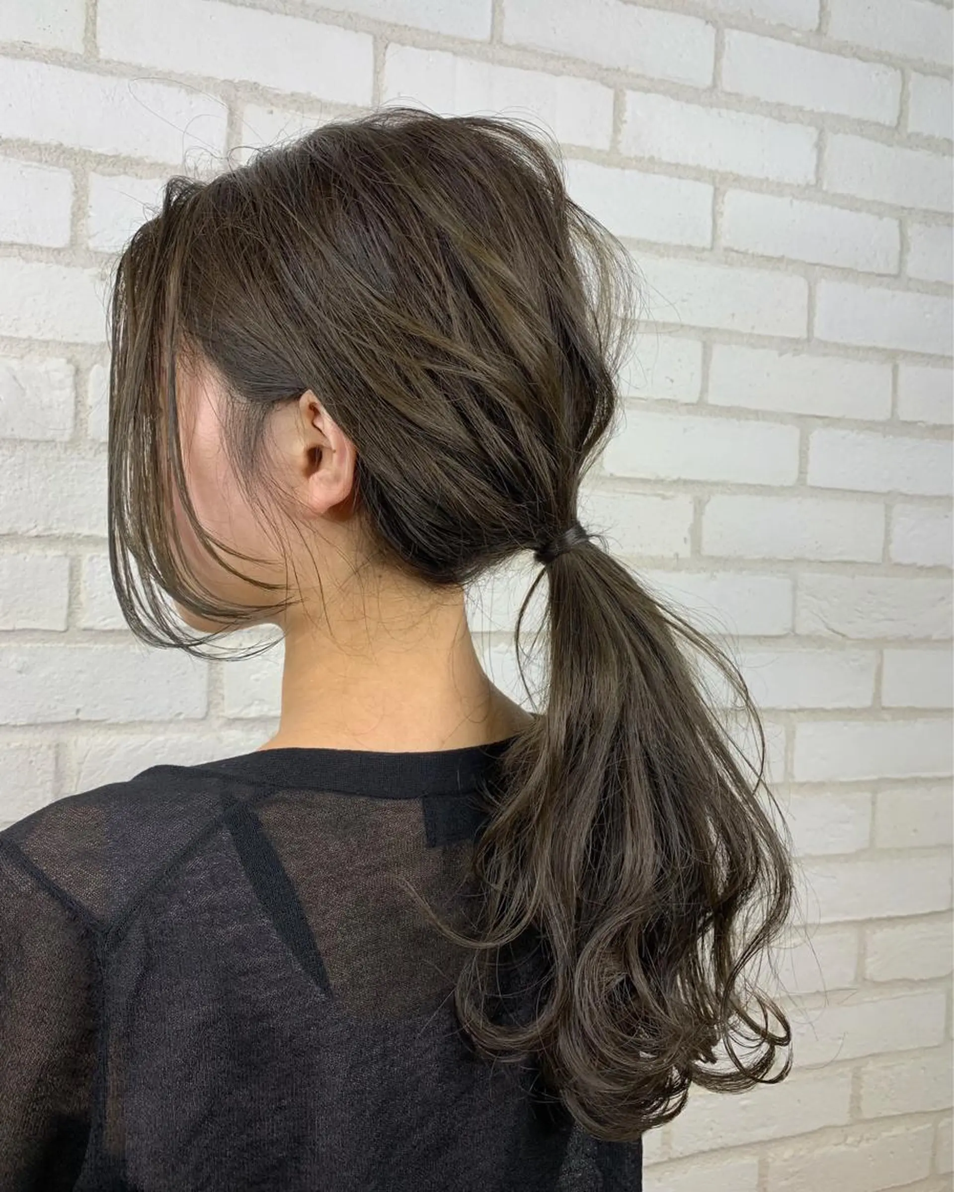 セミロング カラー グレージュ she2.shinjuku所属・顧客様専用予約 新規予約不可のヘアスタイル