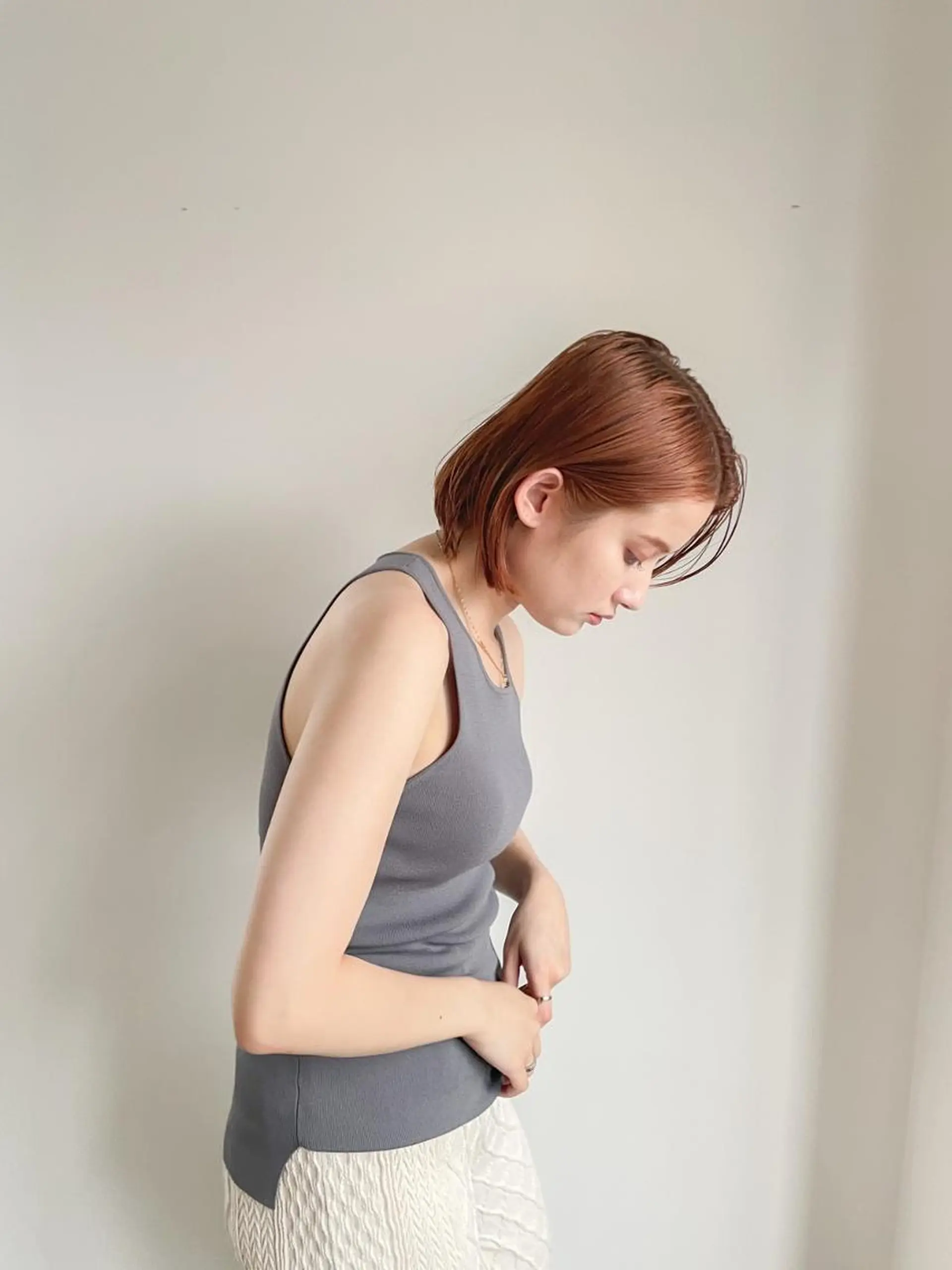 ミディアム カラー アディクシーカラー ブリーチ ブロンド ブルーカラー ハイライトカラー CEINE【セーヌ】 三軒茶屋のヘアスタイル