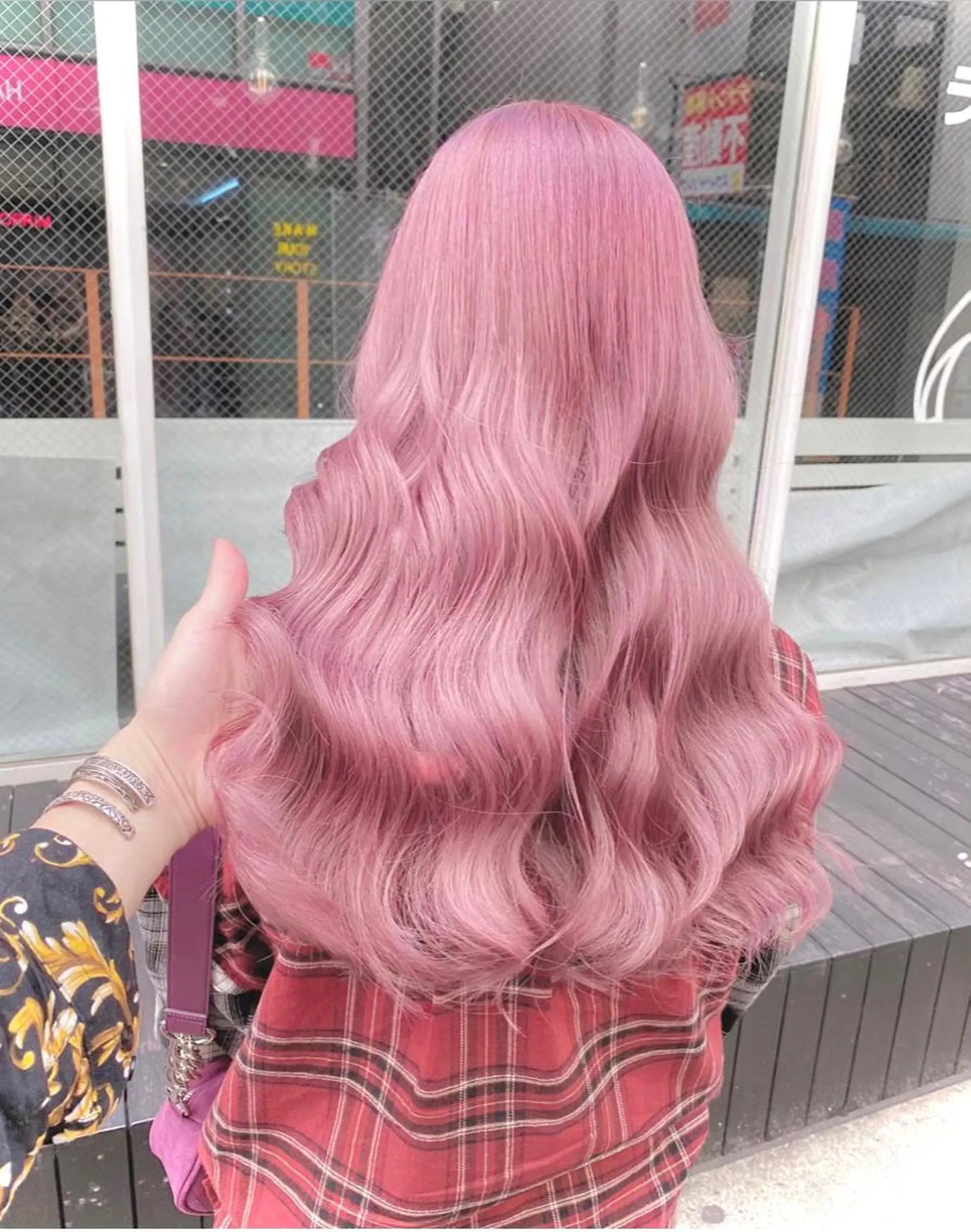 カラー カット ヘアカラー トリートメント ヘアセット 🩶【推しハイトーン 】yuzu🩶のヘアスタイル