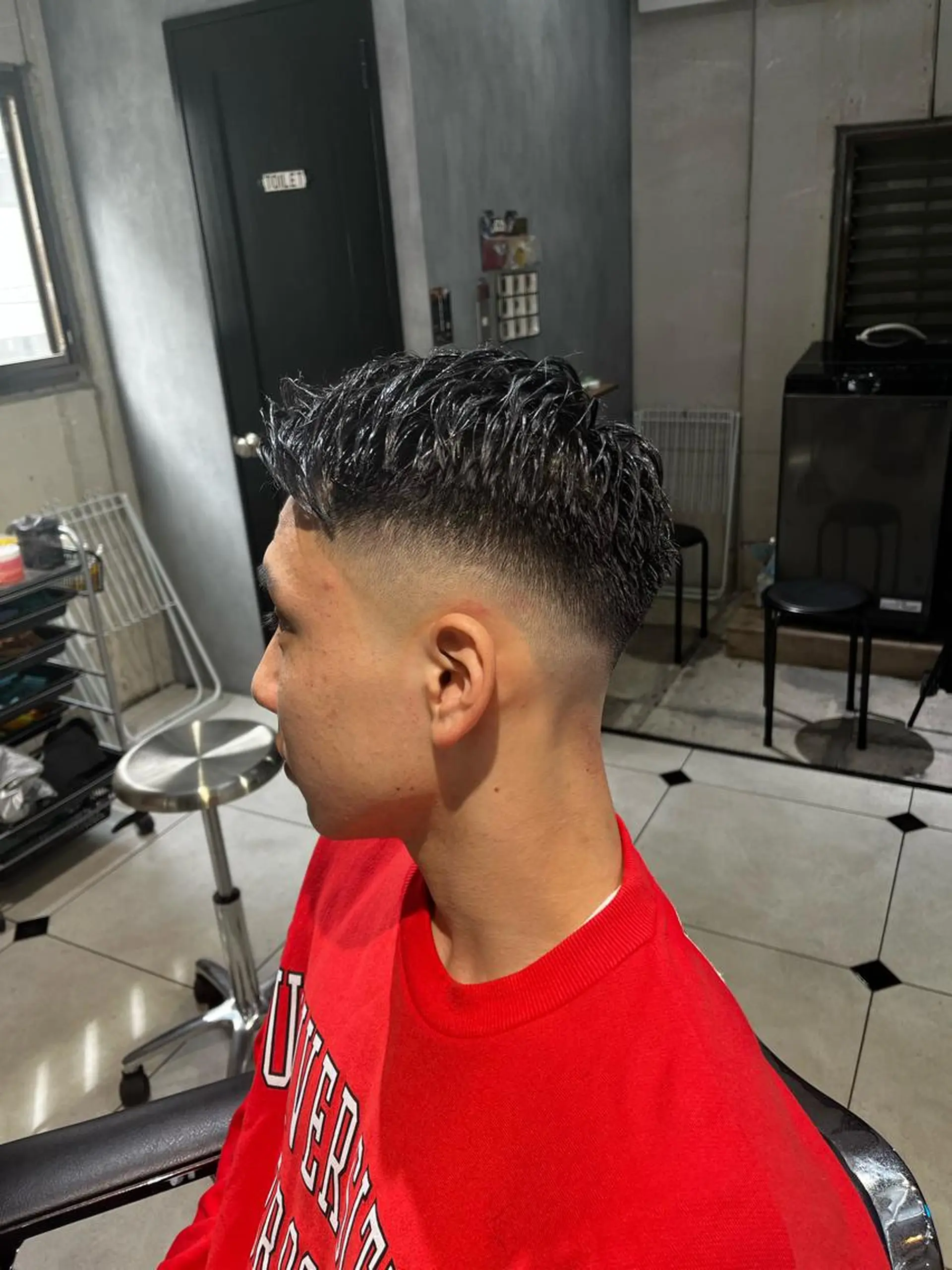 ショート メンズ &CREW スタッフのヘアスタイル