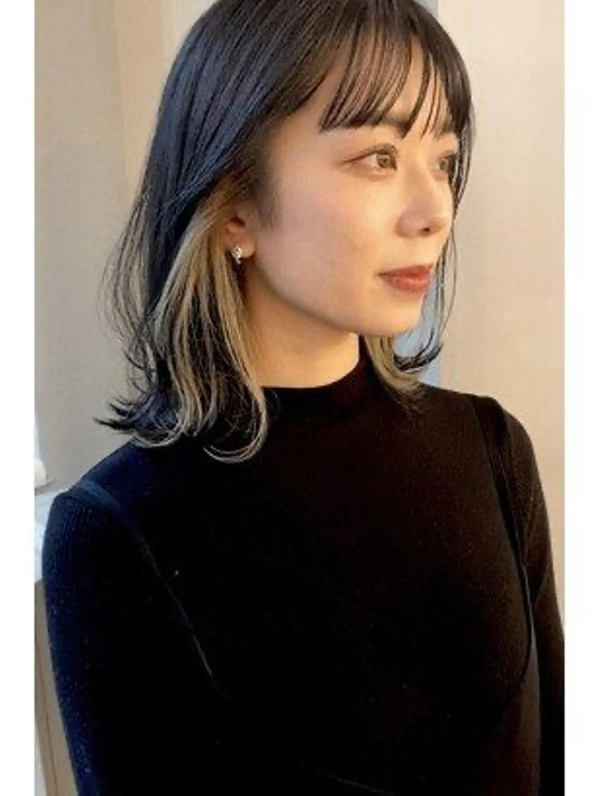 ミディアム カラー 再現性ショートボブ 木又克美のヘアスタイル