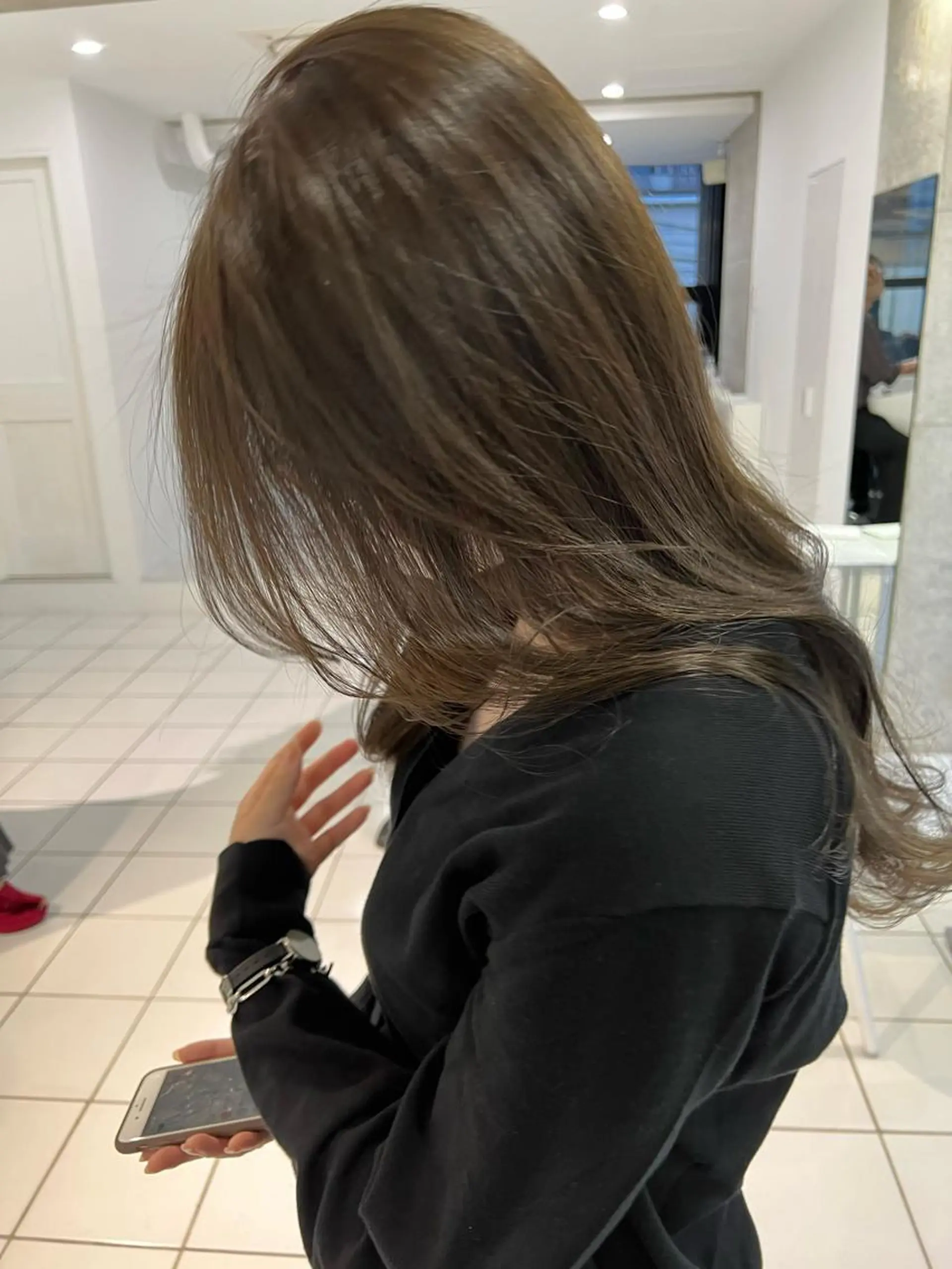 セミロング カラー カット ヘアカラー 🎀ハイトーン/レイ ヤー/Reina🎀のヘアスタイル