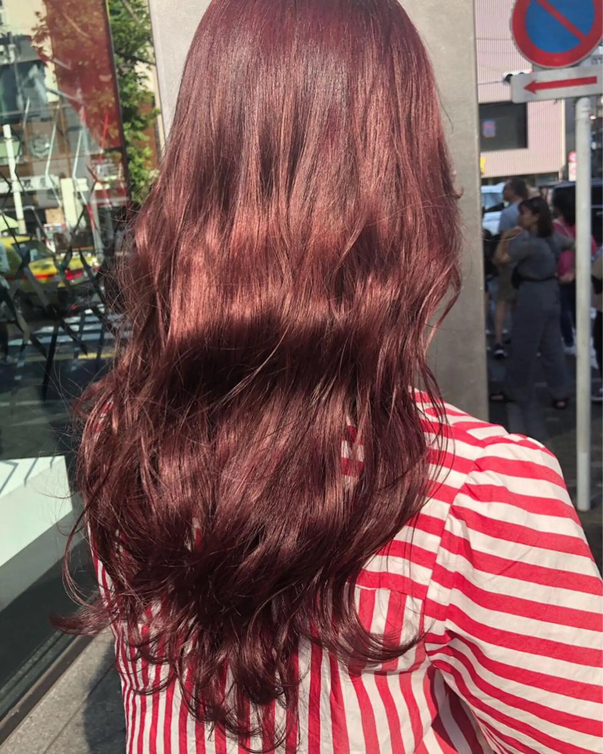 ロング カラー ヘアアレンジ メンズ キッズ ネイル マツエク・マツパ トリートメント GO TODAY SHAiRE SALON所属・透明感カラー🤎 ゆりのヘアスタイル