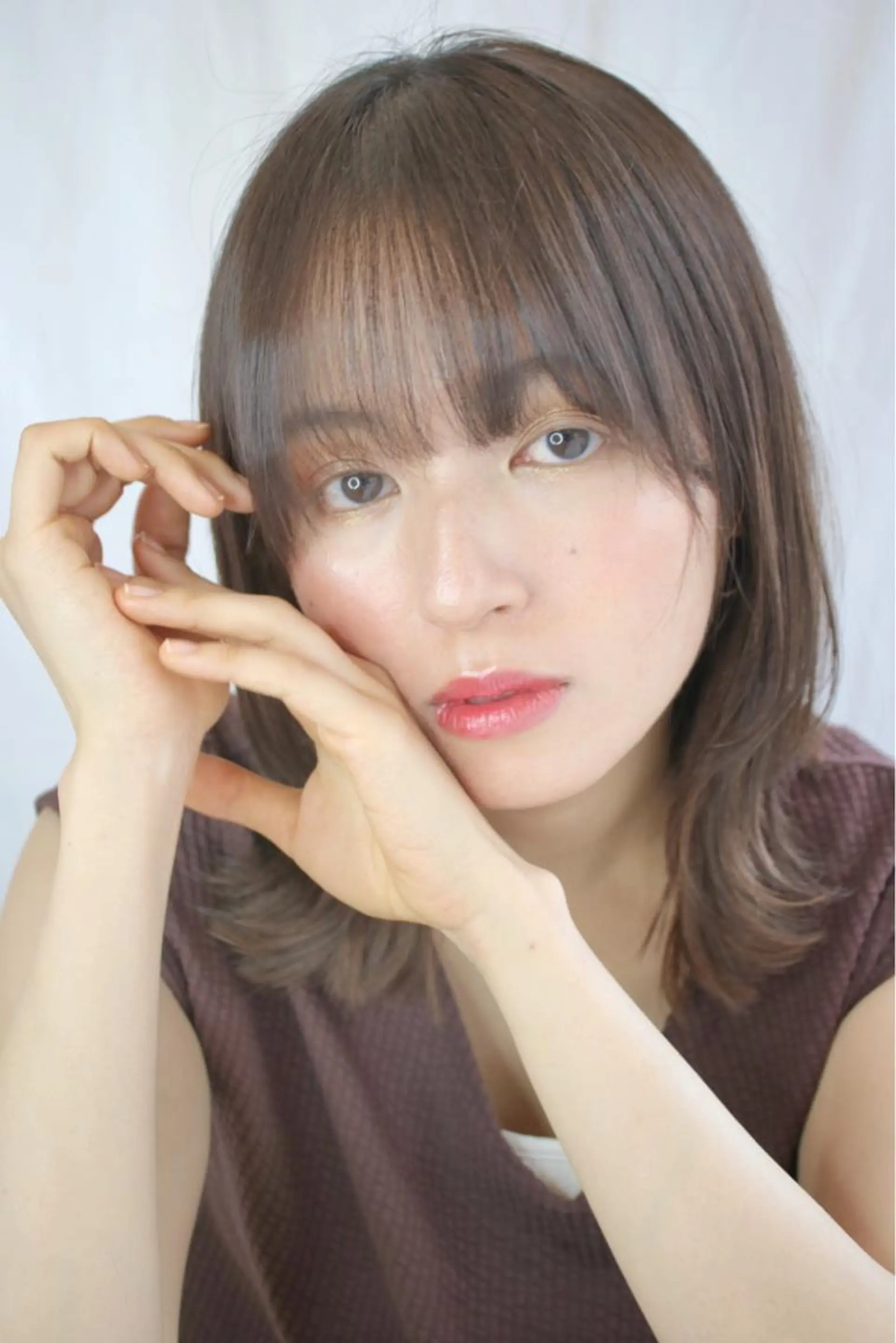 ミディアム カラー Elle✂︎ Riinaのヘアスタイル