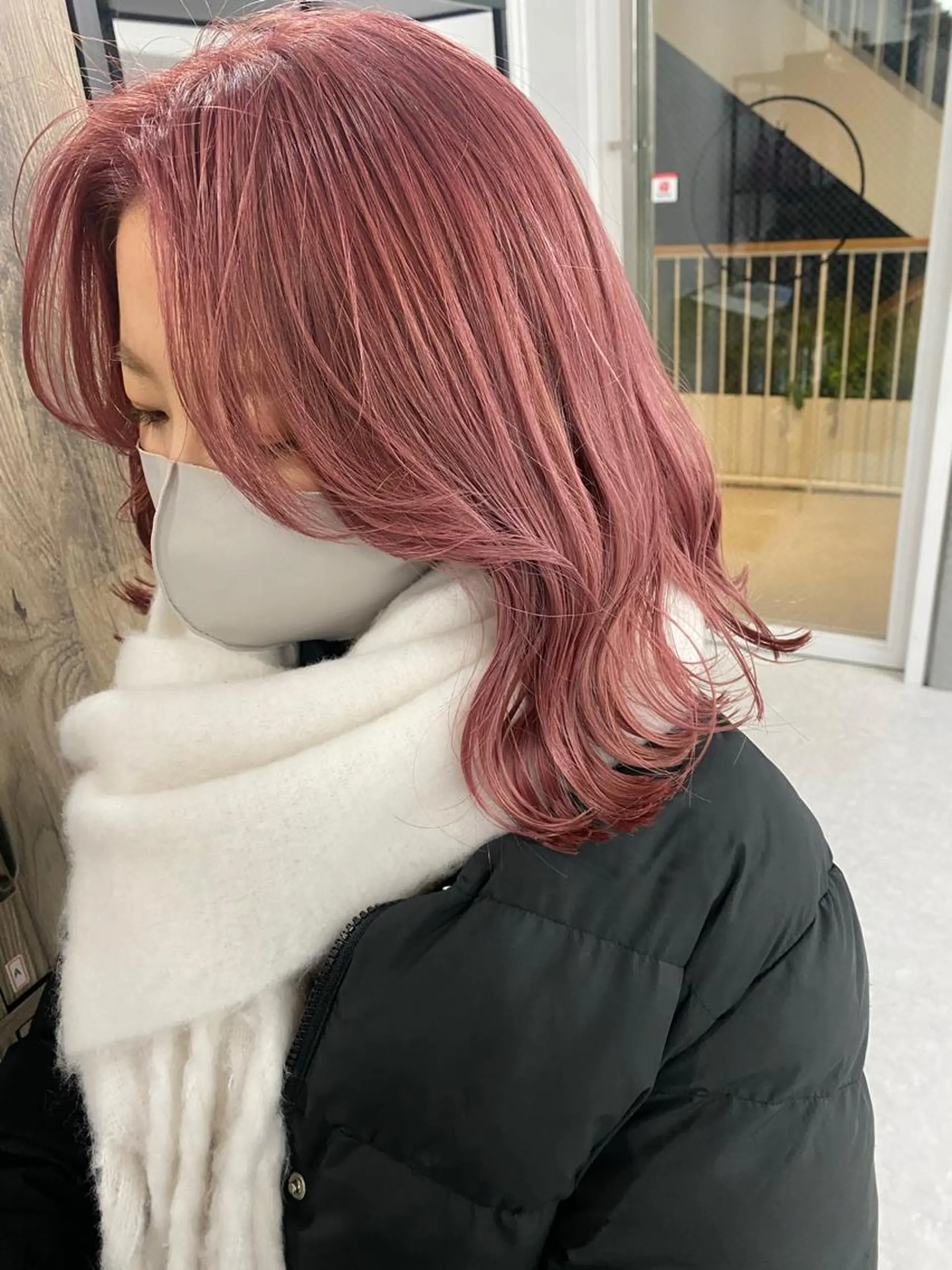 ミディアム カラー カット パーマ カルテット高円寺所属・似合わせの達人🌈 SYU🫧のヘアスタイル