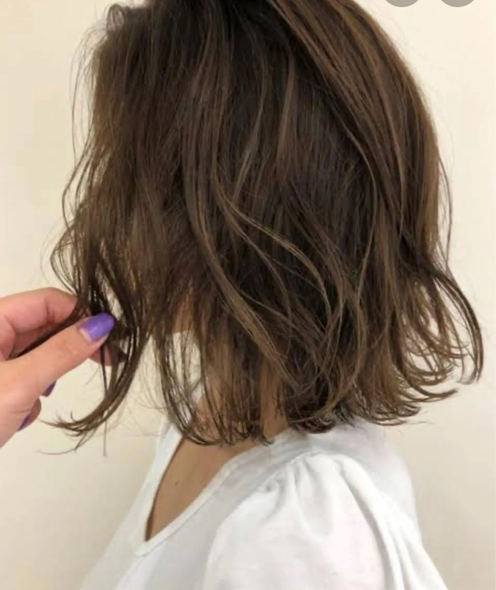 ミディアム 中川 湖稀のヘアスタイル