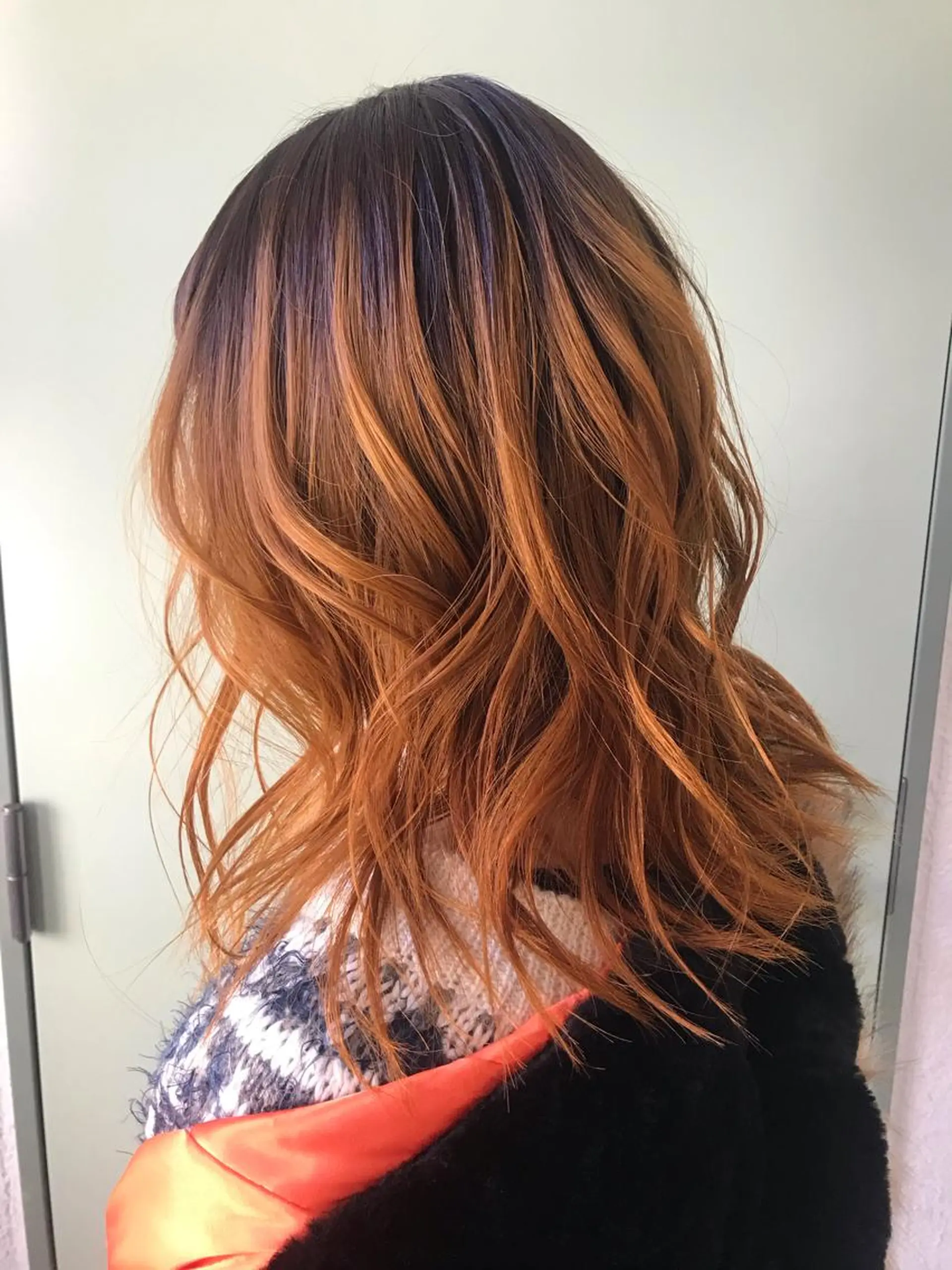 セミロング GO TODAY SHAIRE SALON所属・miu （ミユ）のヘアスタイル