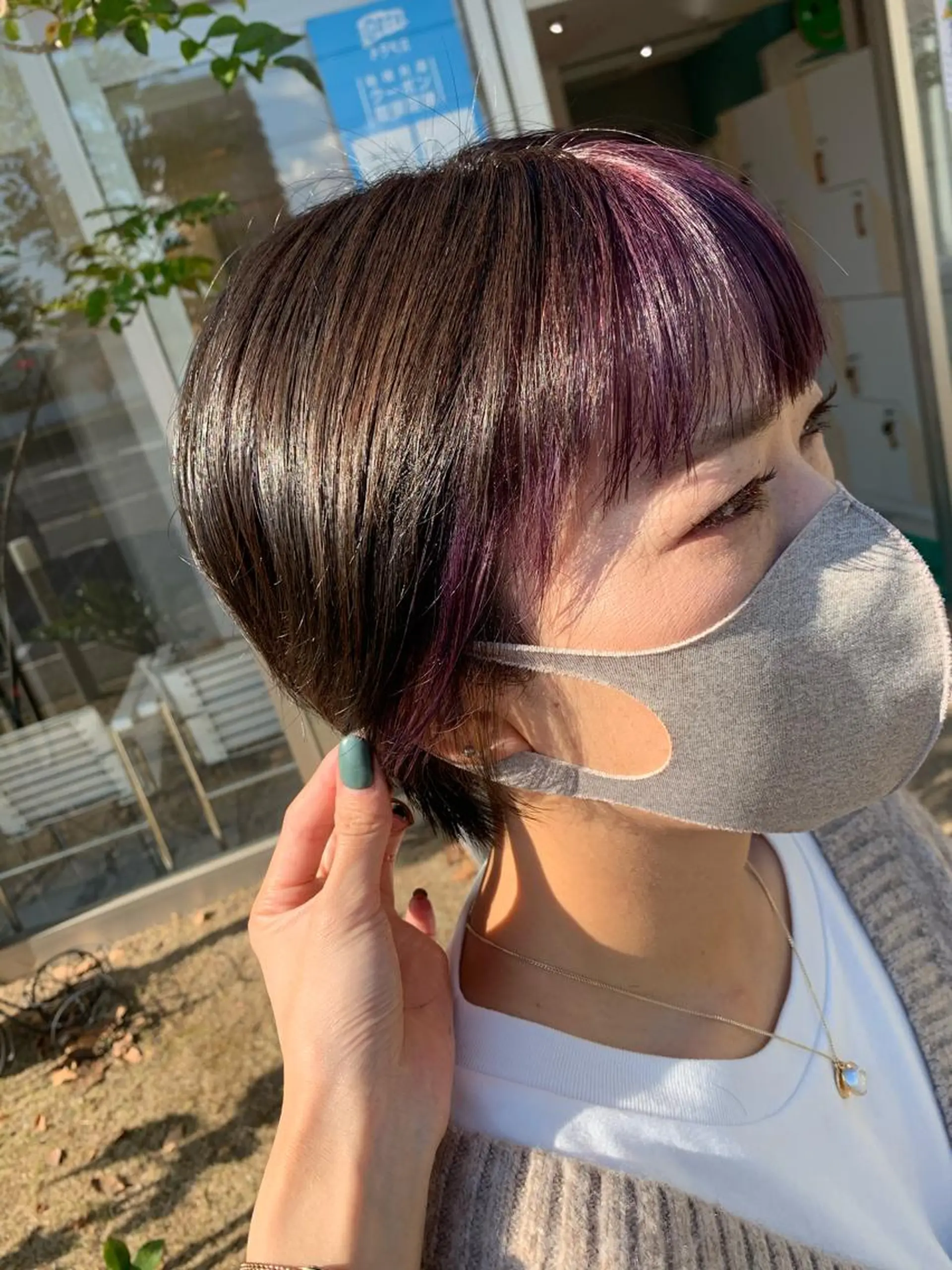 カラー 畠山 華奈のヘアスタイル