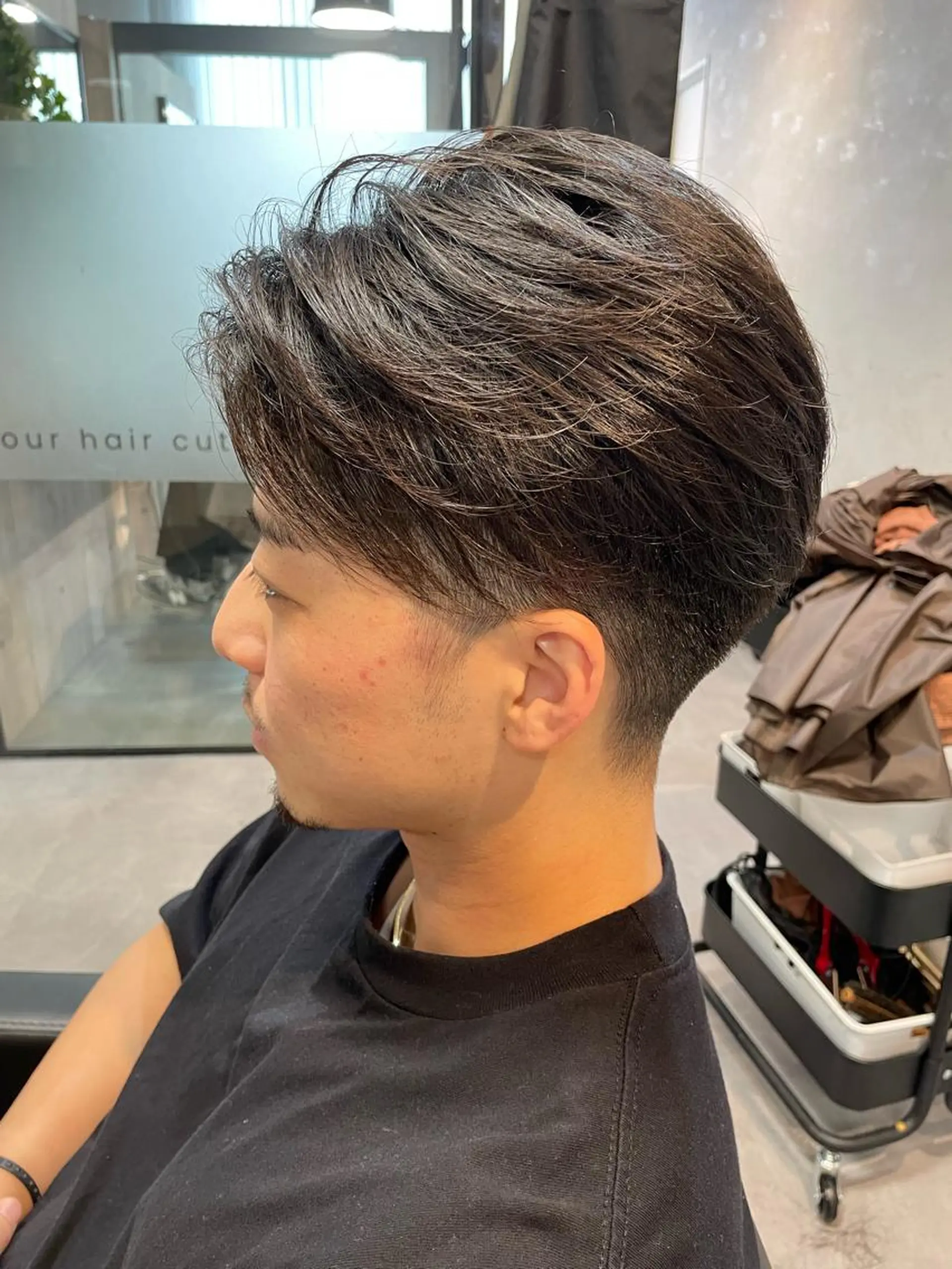 ショート メンズ カット 👑髪質改善カラー 中垣斗希のヘアスタイル