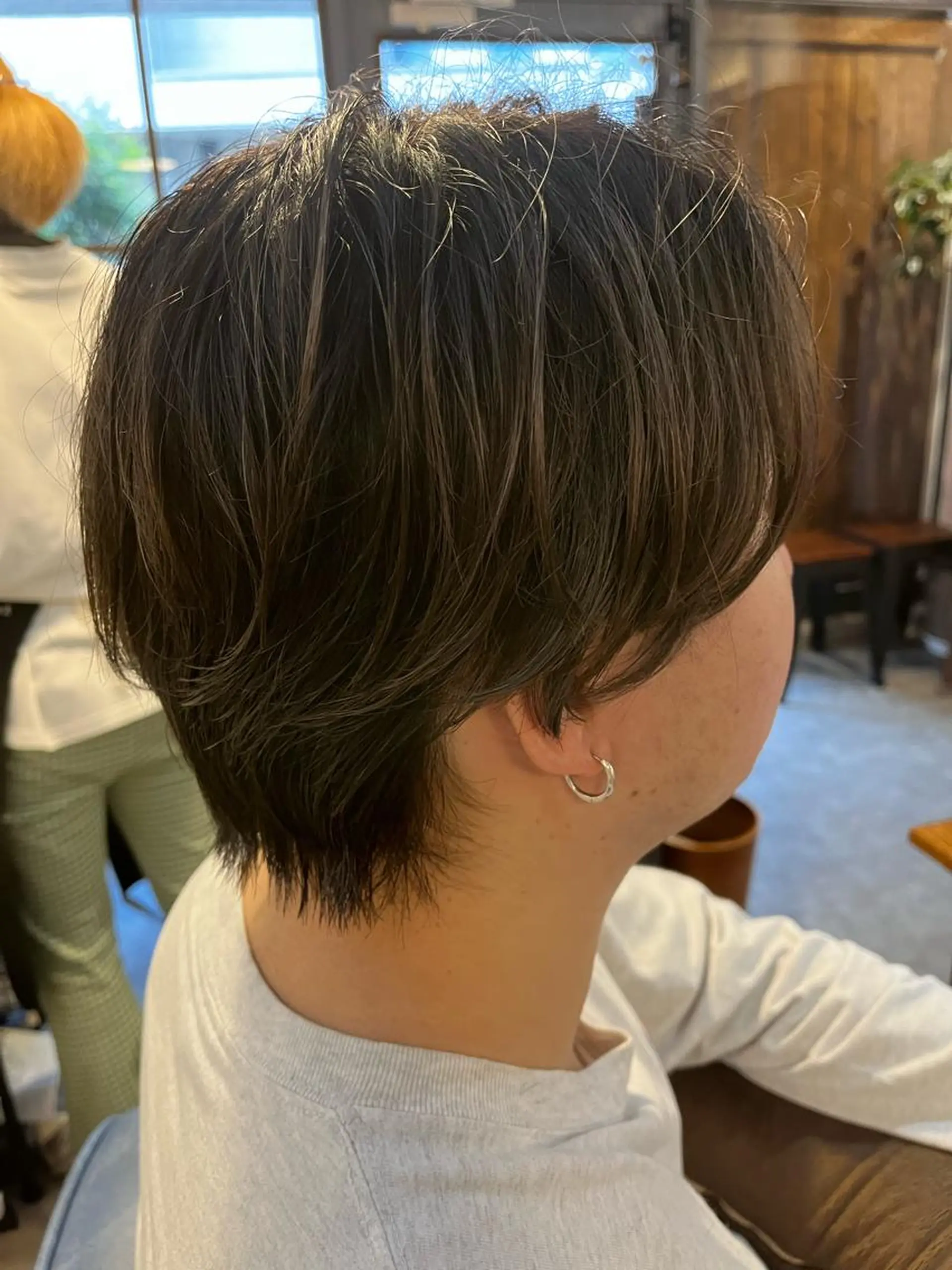 ショート メンズ Hair relaxation drop大森所属・佐藤槙哉 サトウシンヤのヘアスタイル