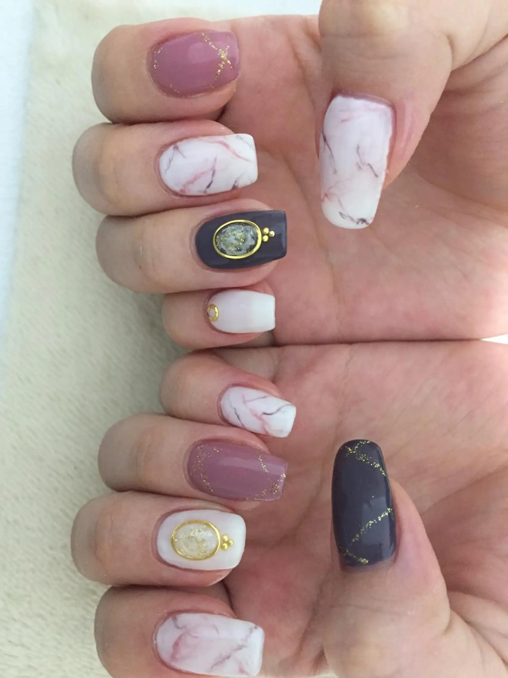 ネイル nail & eyelash Sympa 新横浜所属・𝓢𝔂𝓶𝓹𝓪 𝓜iwako🐰ᩚのネイルデザイン