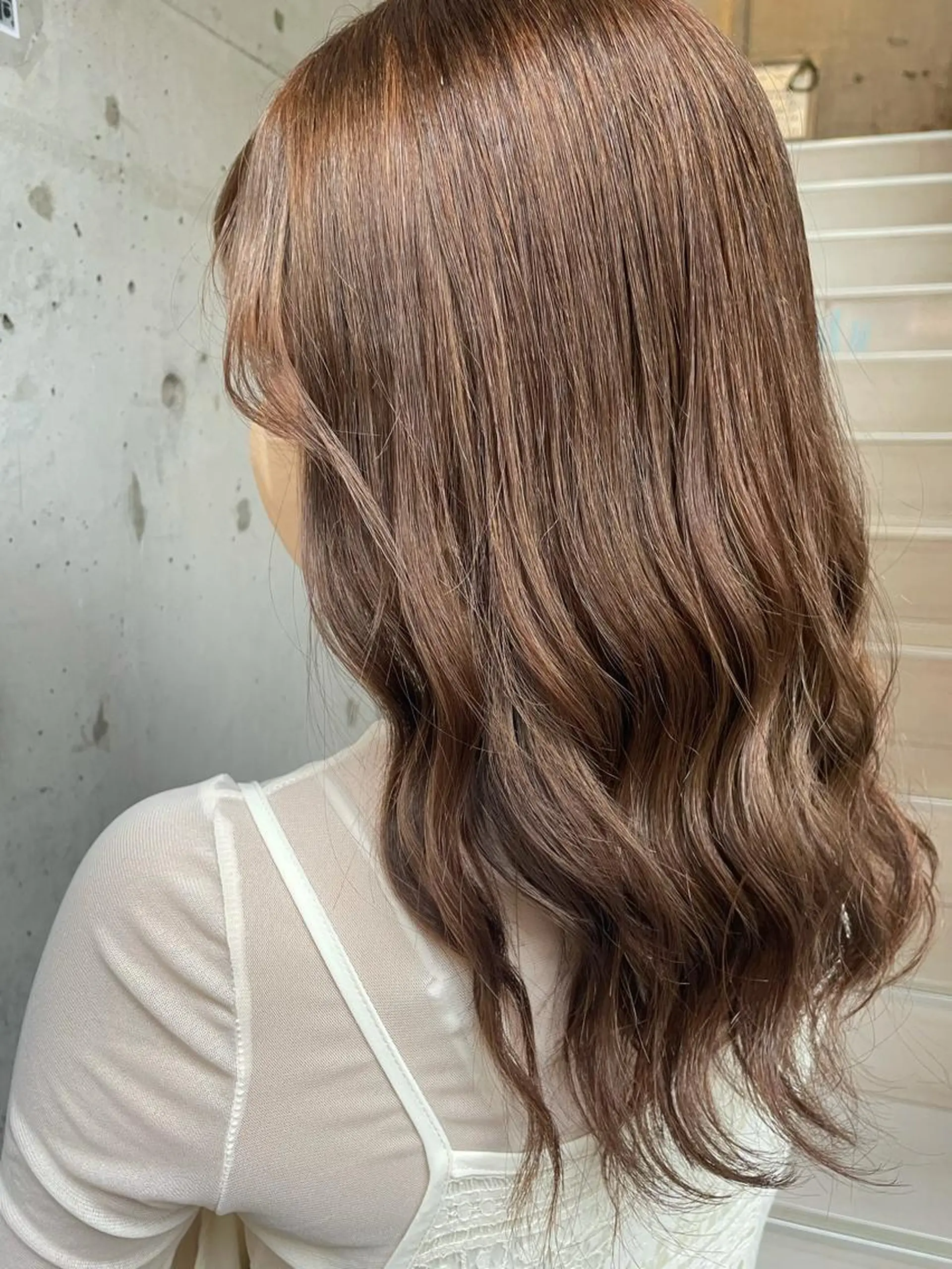 ロング カラー ブリーチ ブリーチなしカラー 赤味消しcolor 🥣♡Ayaのヘアスタイル