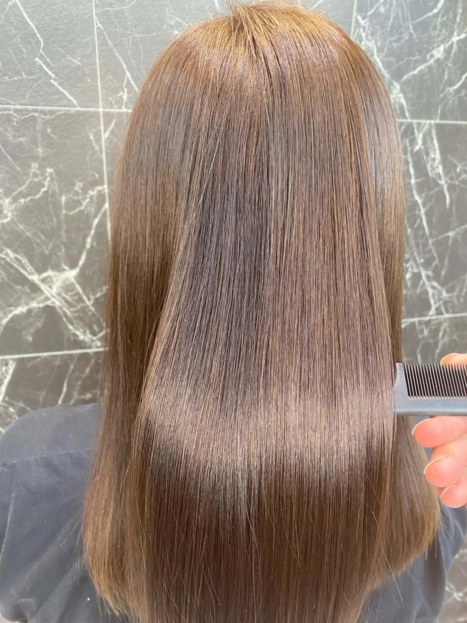 ロング 🔸縮毛矯正/髪質 改善カラー石崎🔸のヘアスタイル