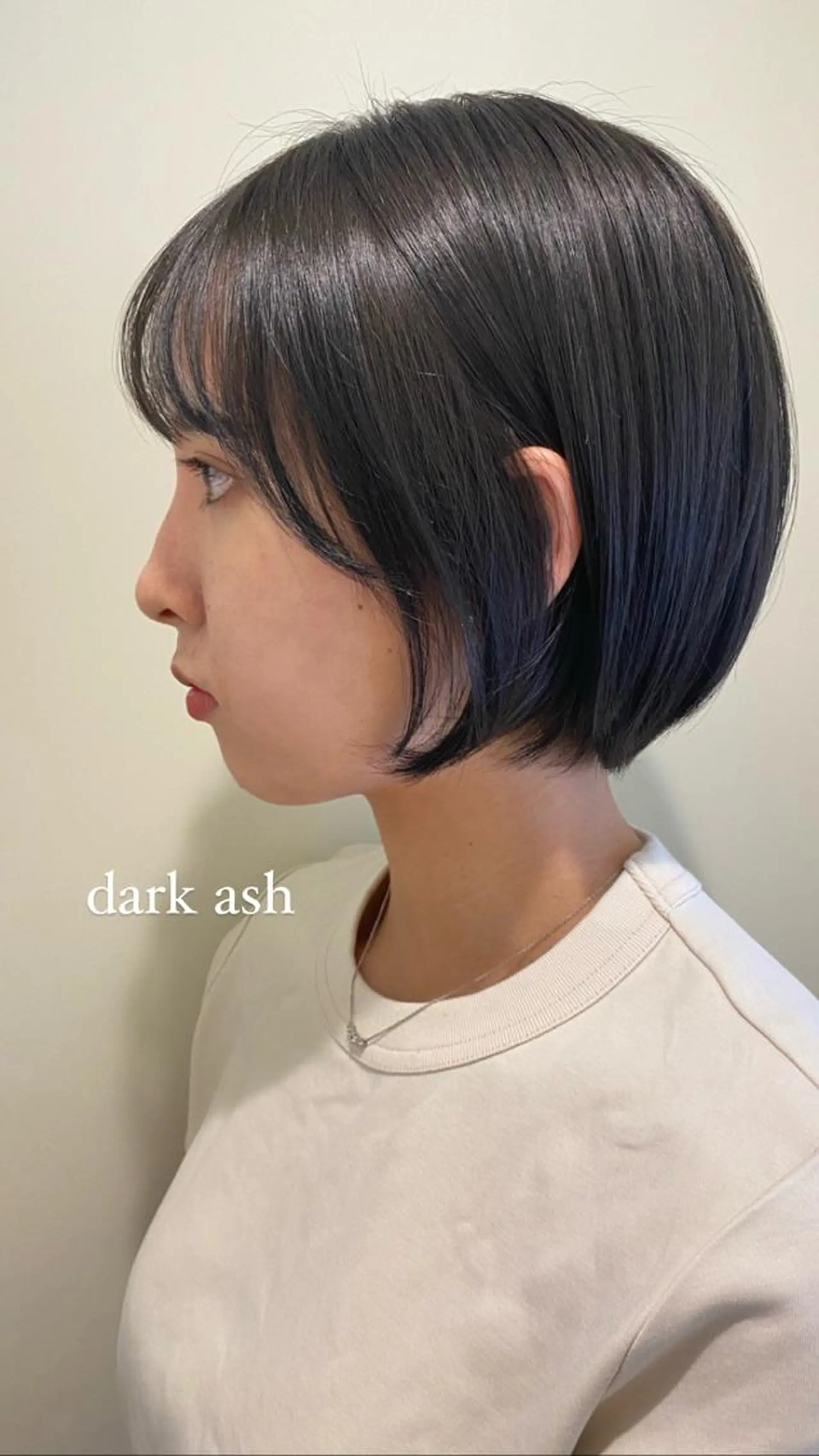 ショート SOLO所属・奈良 彩華のヘアスタイル