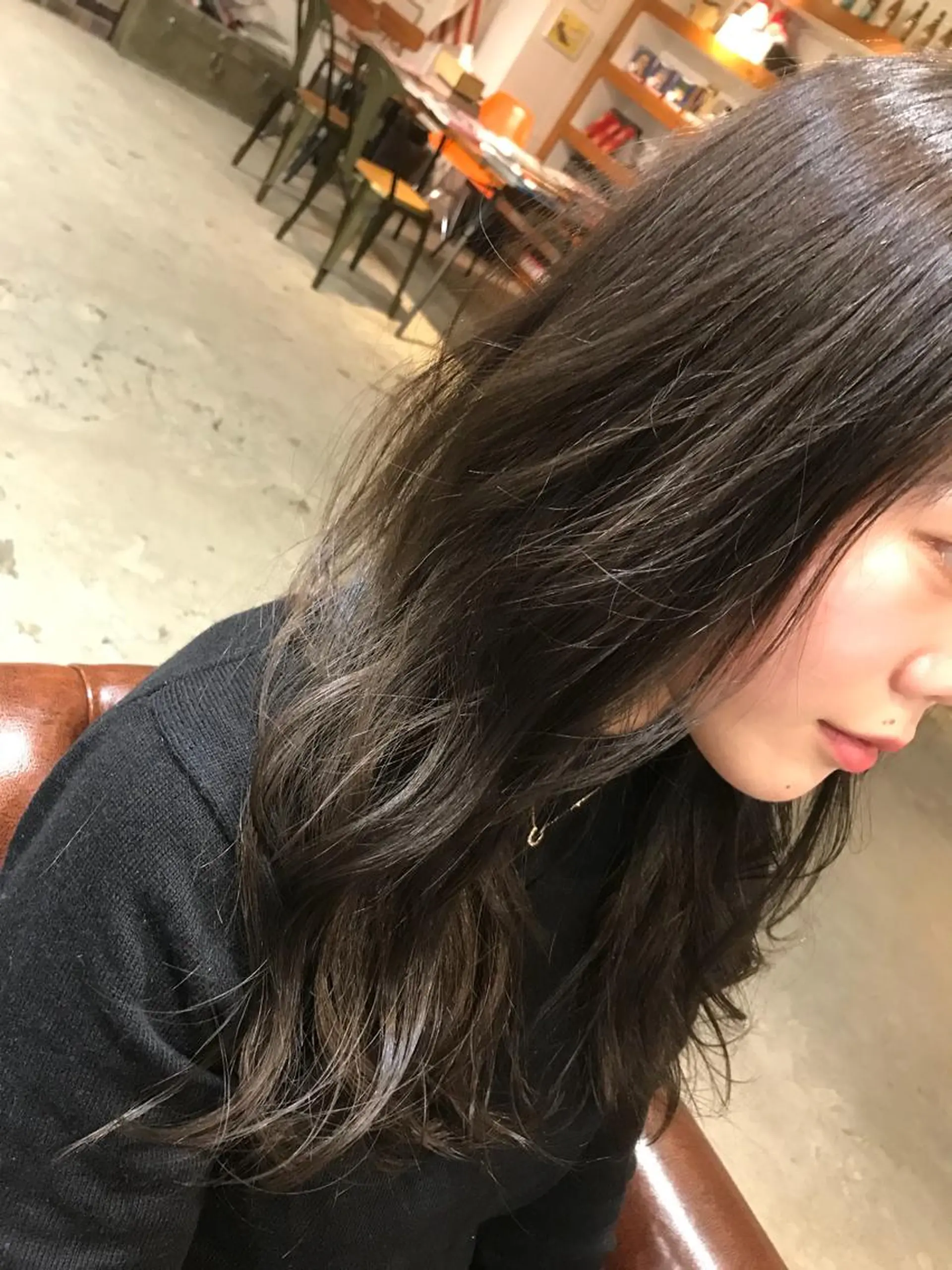 ロング カラー アッシュ 透明感カラー ラベンダーカラー ラベンダーアッシュ 竹嶌 健吾のヘアスタイル