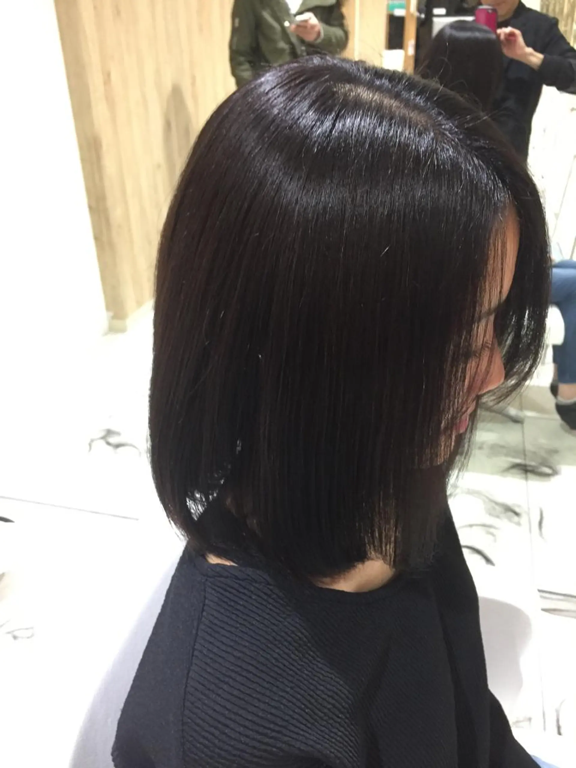 ミディアム カット 松吉 純平のヘアスタイル