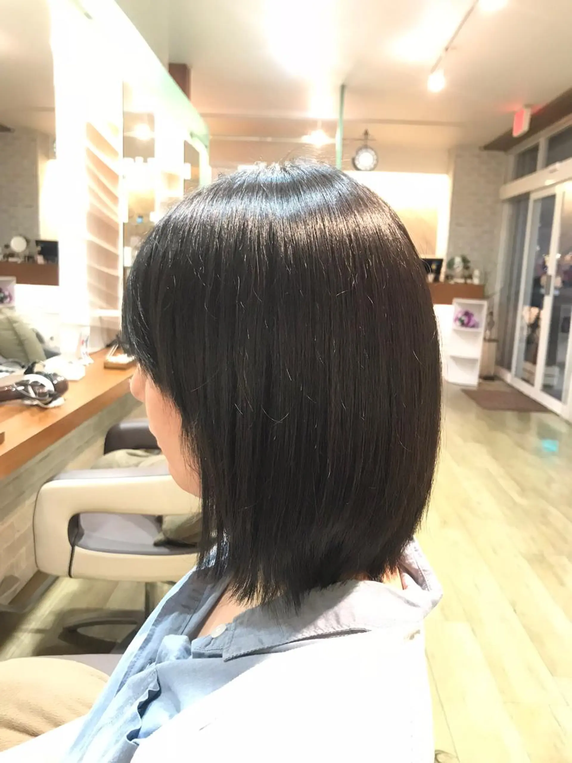 ミディアム 川村 綾のヘアスタイル