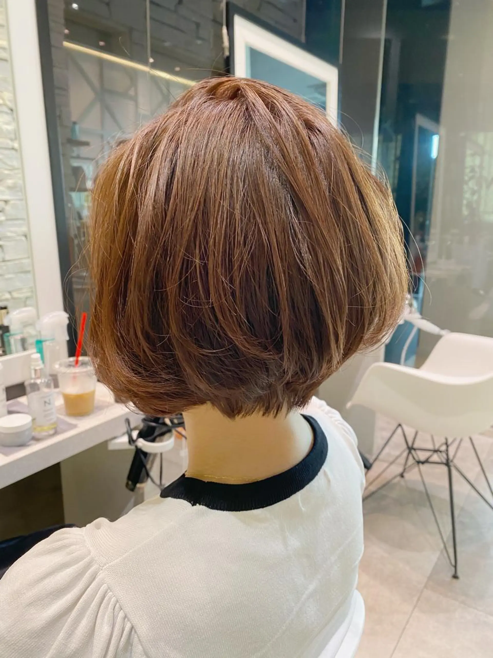 ショート カラー カット ヘアカラー 内藤 裕真  k-twoのヘアスタイル