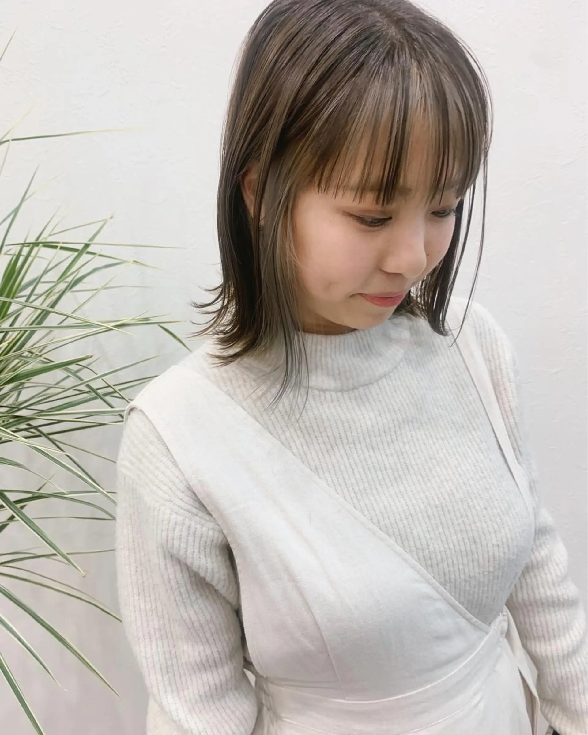 ミディアム カット kitagawa mayuのヘアスタイル