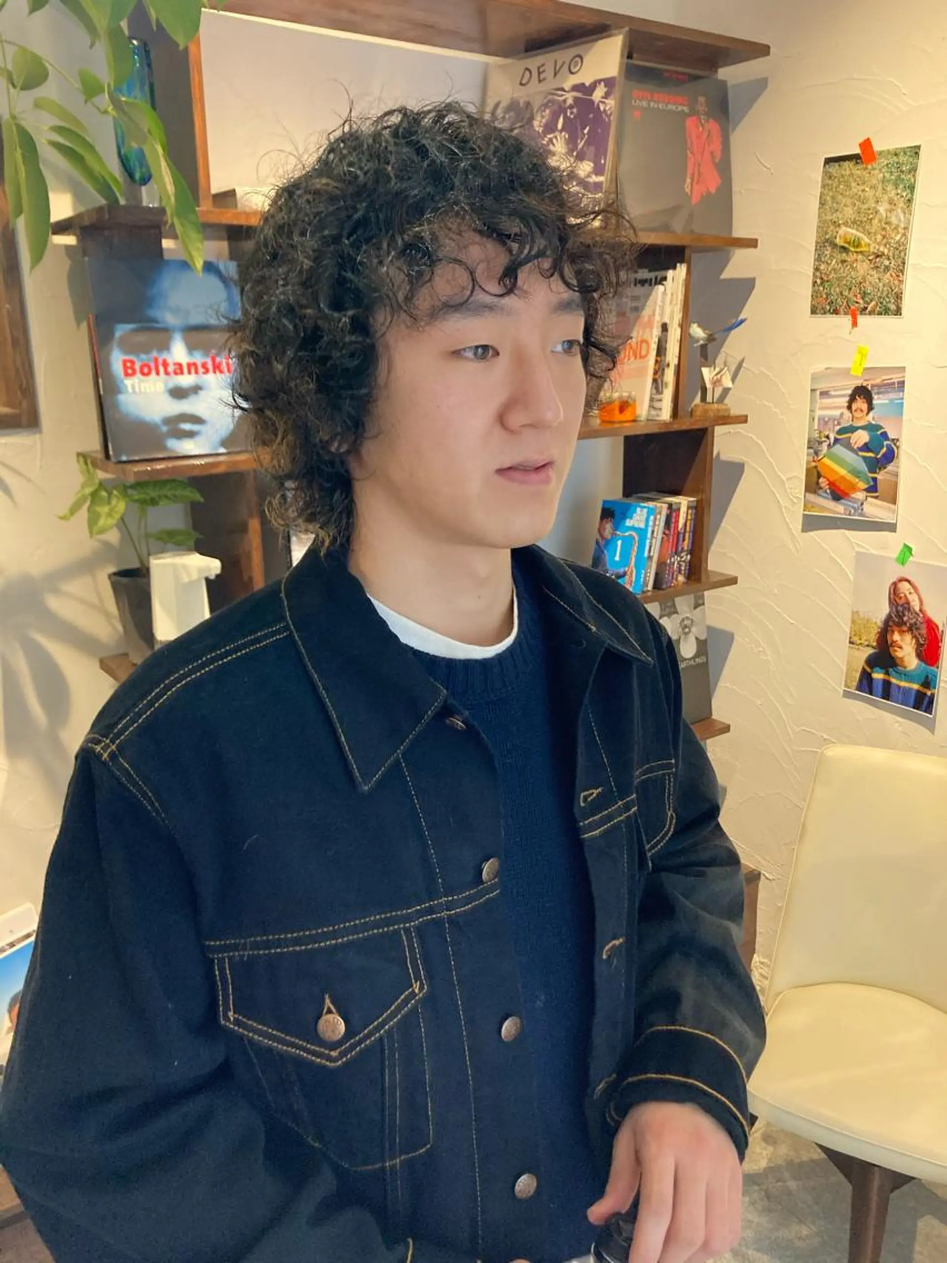 メンズ メンズパーマ 金田 夏野のヘアスタイル