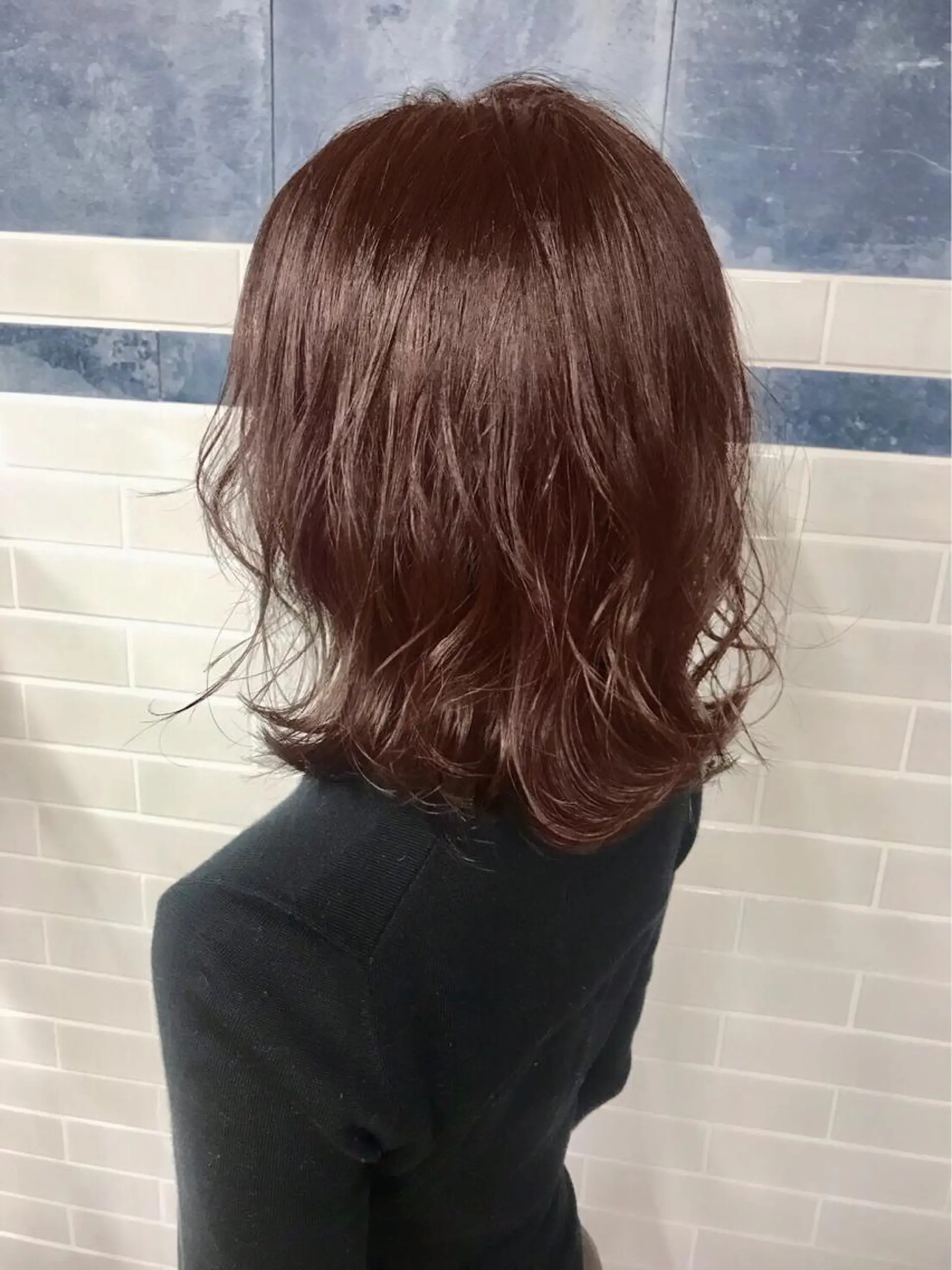 ミディアム 西畑 nishihataのヘアスタイル