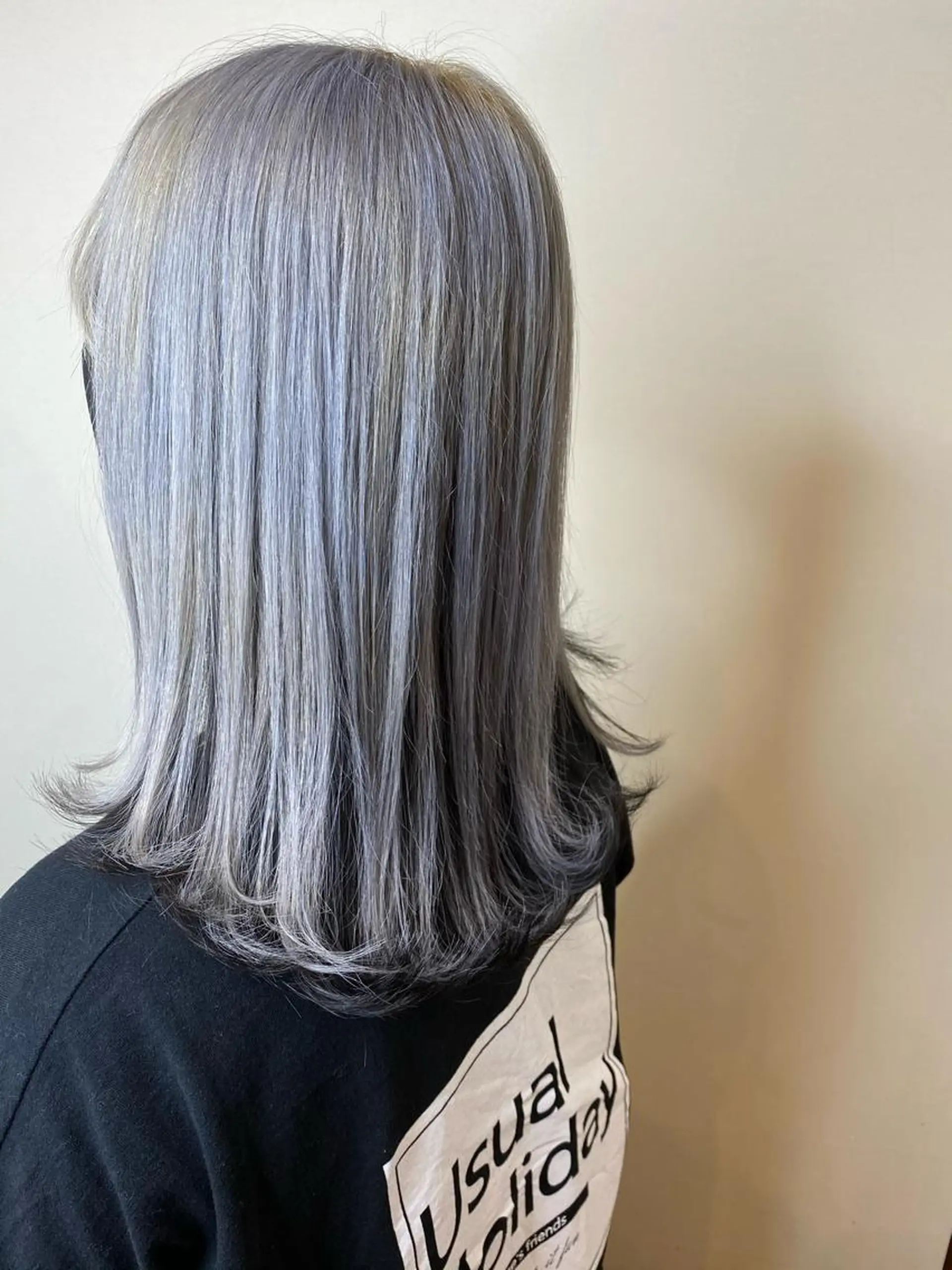 セミロング カラー ✴︎ヒラガカナ✴︎ ECLAT HAIRのヘアスタイル