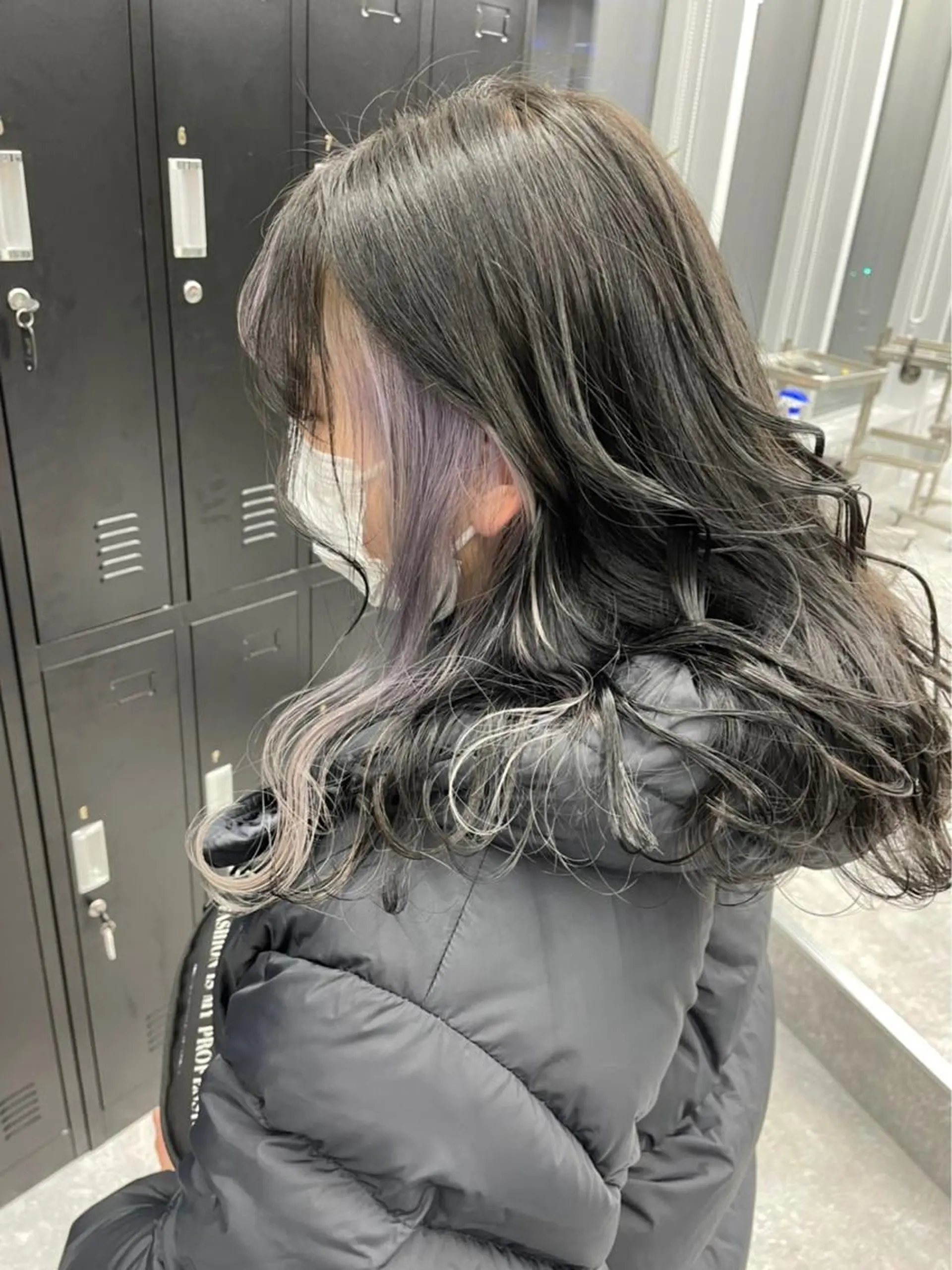 ロング カラー ヘアアレンジ キッズ ショートボブ バレイヤージュ ブリーチ ケアブリーチ 透明感カラー 🌈難波🌈ベージュ カラー【ヒロム】のヘアスタイル