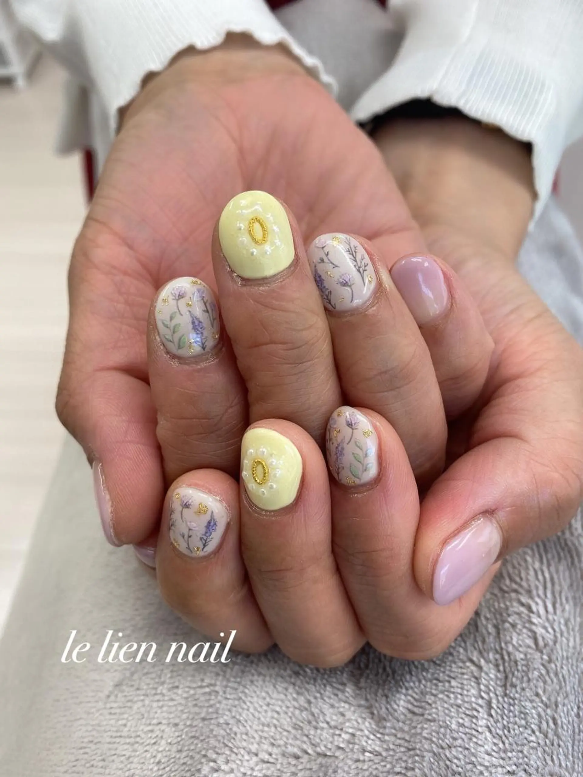 ネイル アートネイル ハンドネイル le lien nailのネイルデザイン
