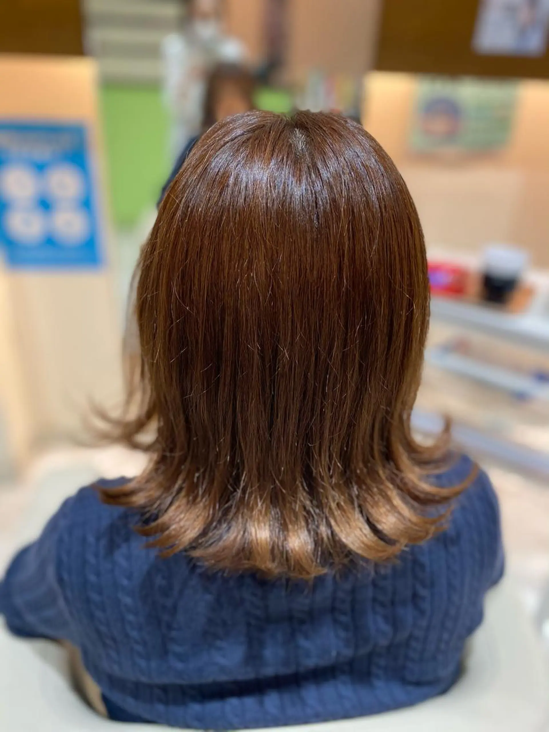 ミディアム 清水 有紗のヘアスタイル