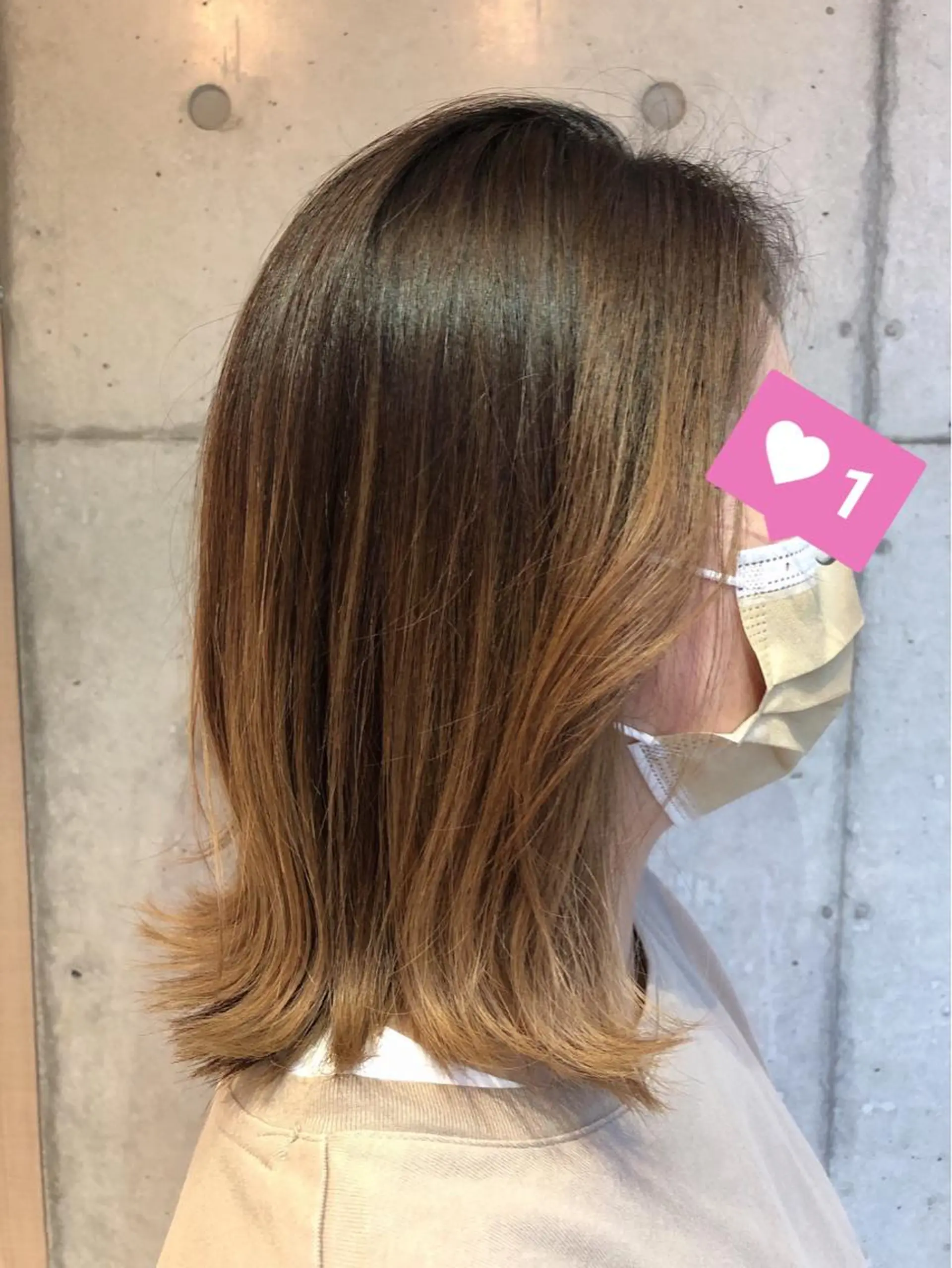 ミディアム 美髪応援！ツヤ髪 🦩対馬🦩のヘアスタイル