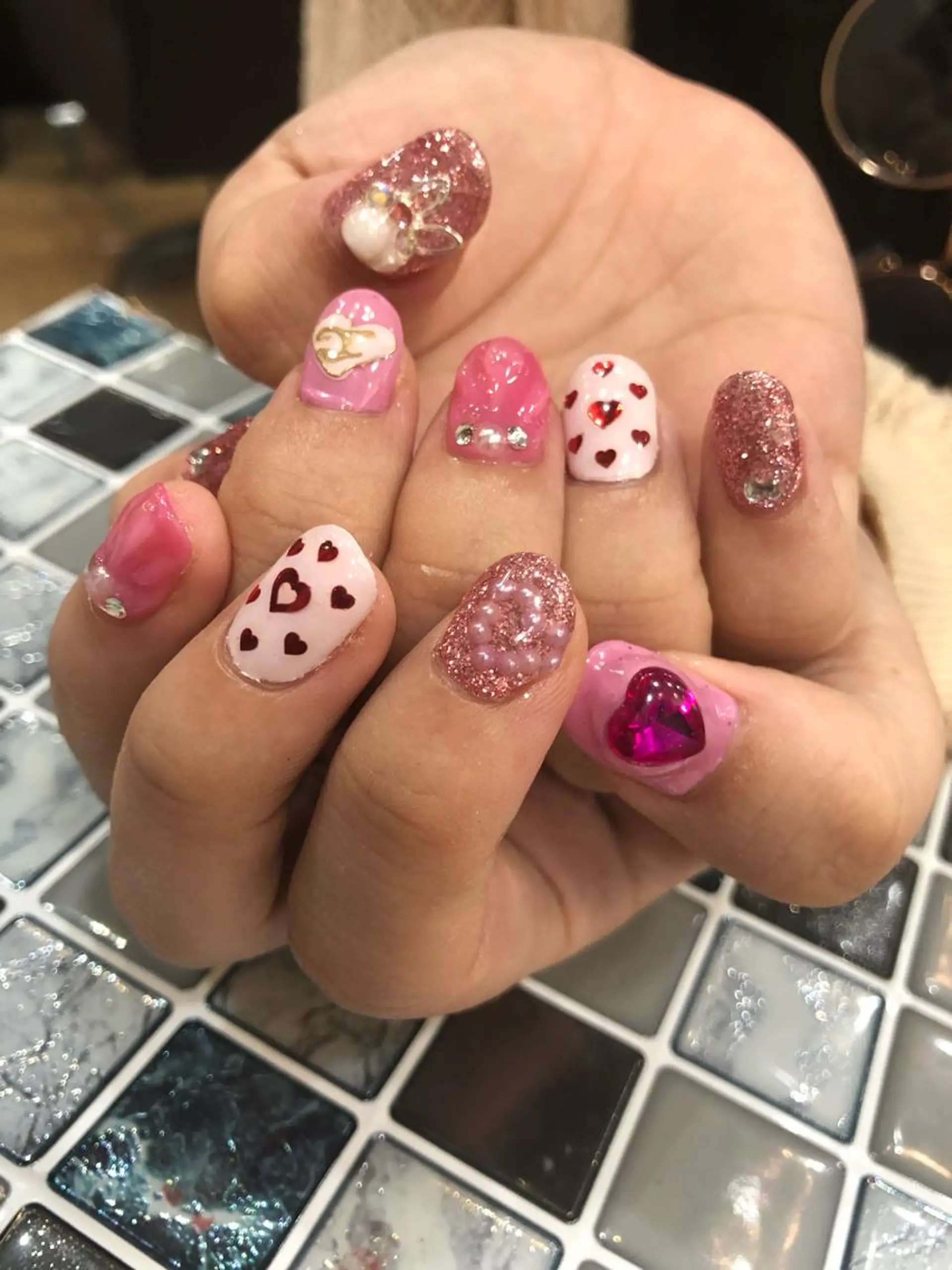 ネイル 🧸プルエクステ❤︎ ネイルKAO🧸のヘアスタイル