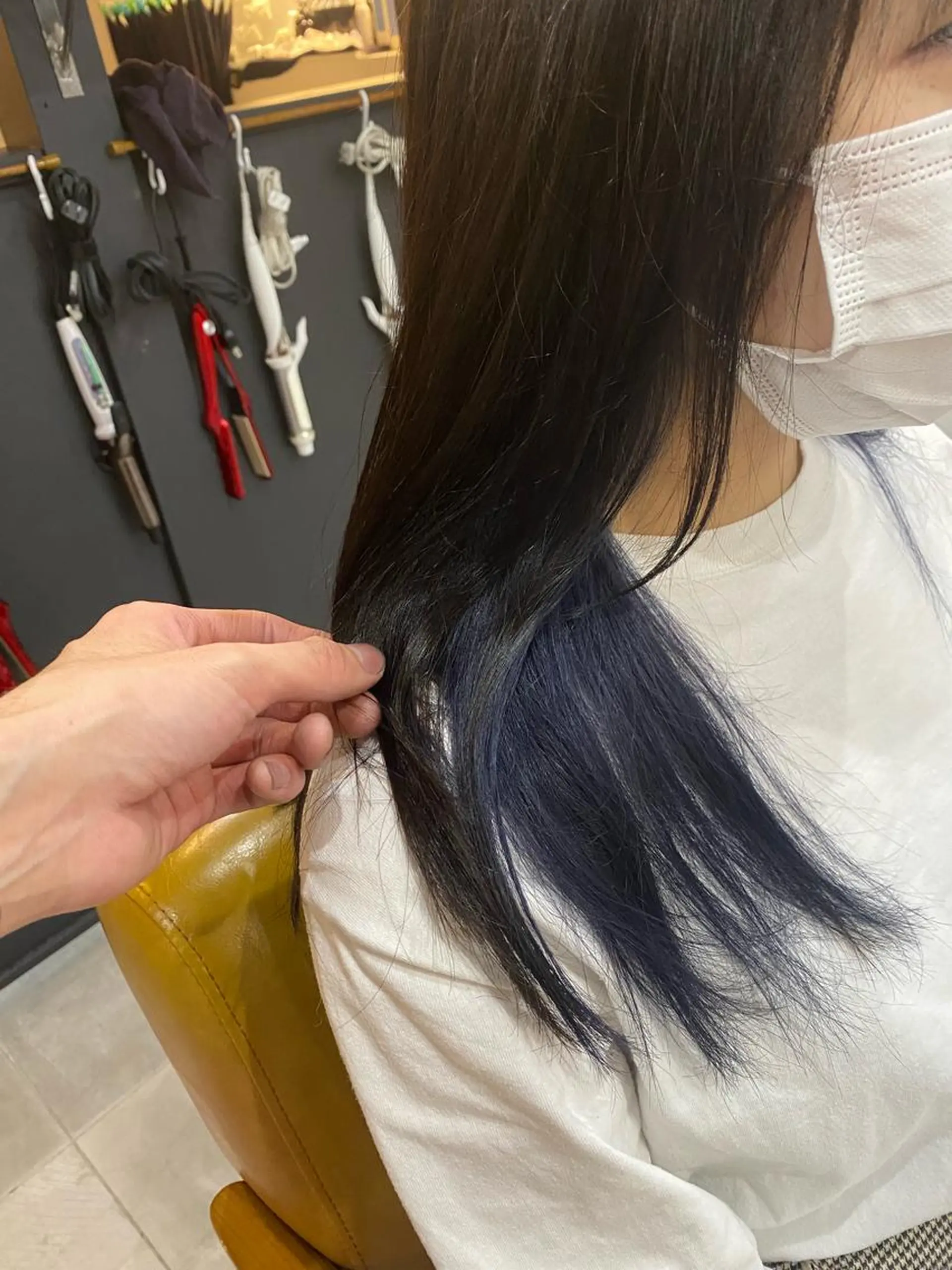 セミロング カラー SHIAN立川 及川望のヘアスタイル