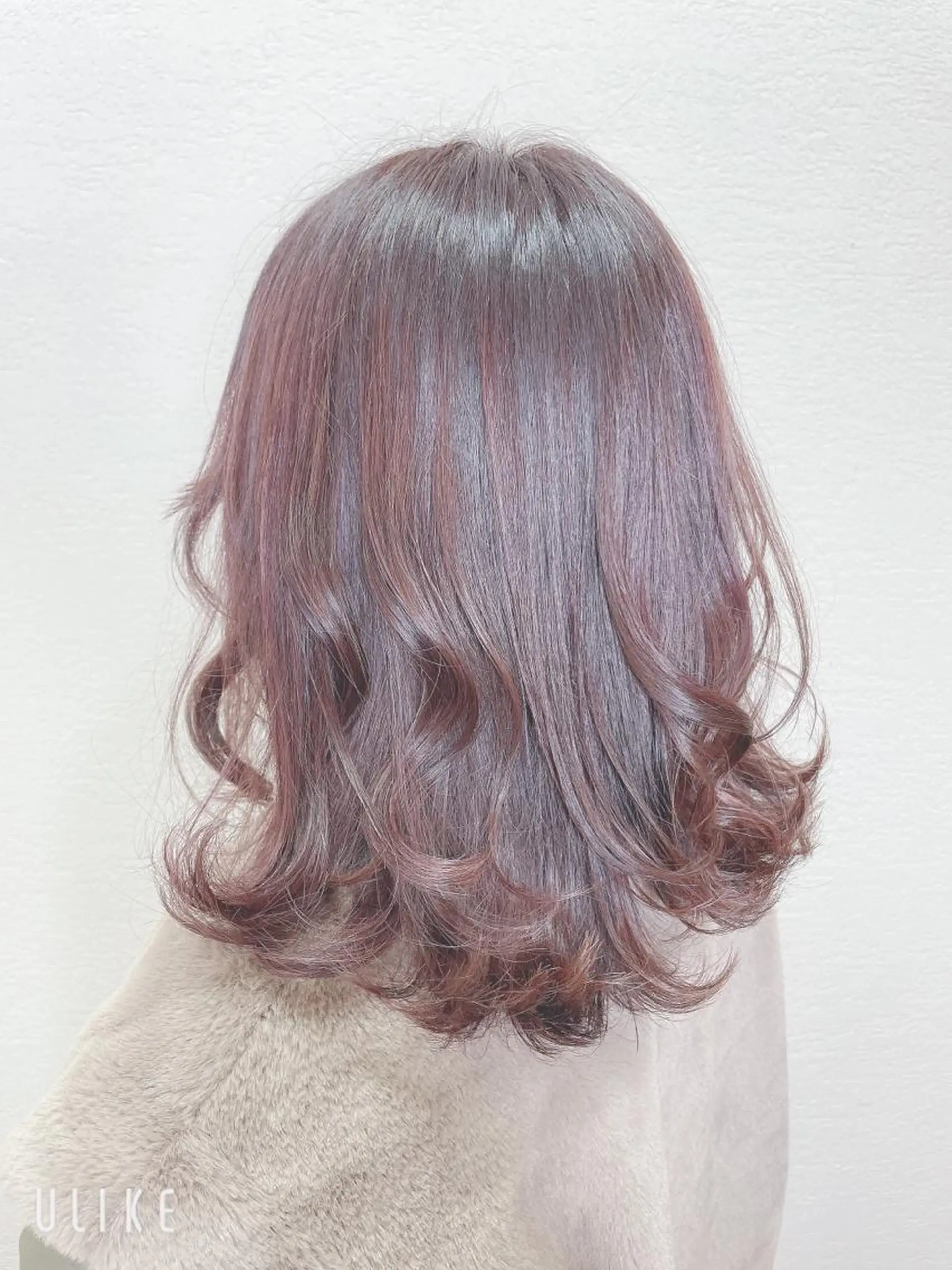 セミロング カラー ピンクカラー バイオレットカラー バイオレットピンク ヘアカラー トリートメント ❣️モードケイズ塚口 和田一将のヘアスタイル
