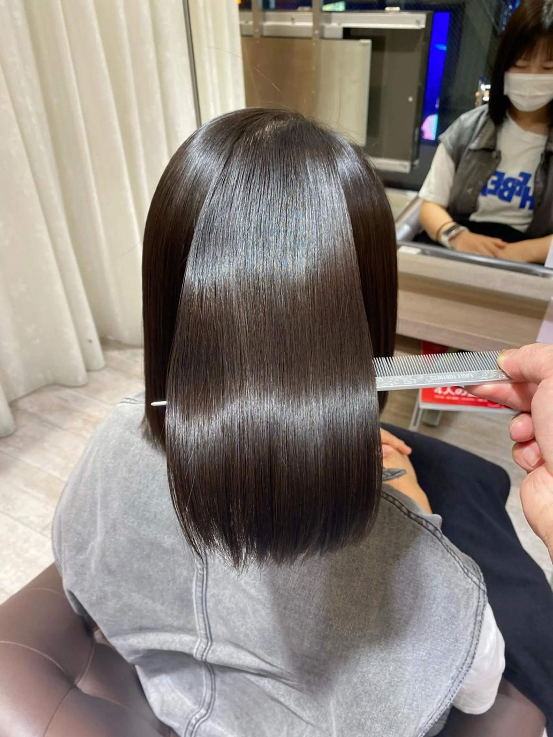 ショート カット トリートメント 髪質改善専門店 mariposa 森ノ宮店所属・鯉谷 僚 ／縮毛矯正のヘアスタイル