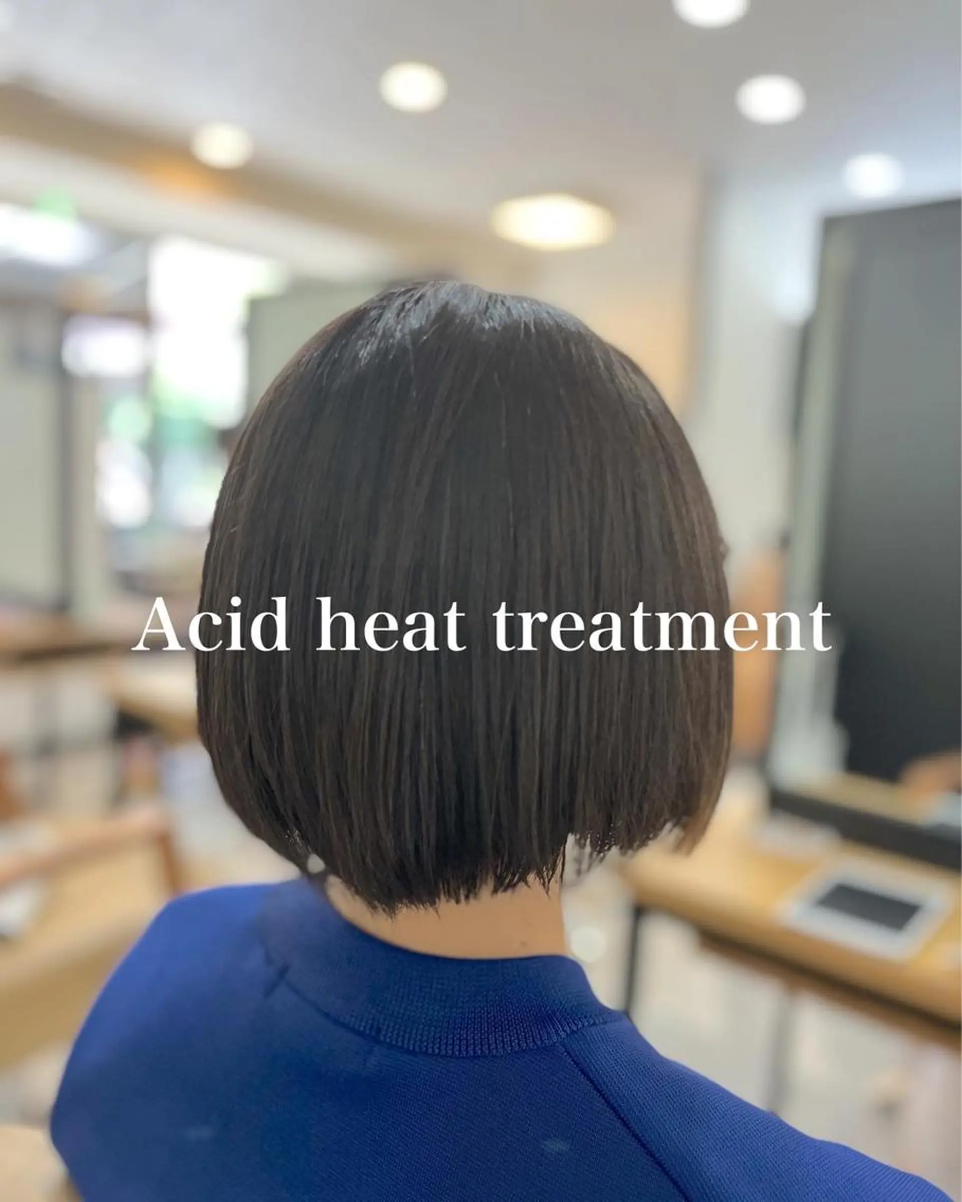 ショート トリートメント 酸熱トリートメント カット トリートメント est hair Ameri 松戸店所属・和田 真弥のヘアスタイル