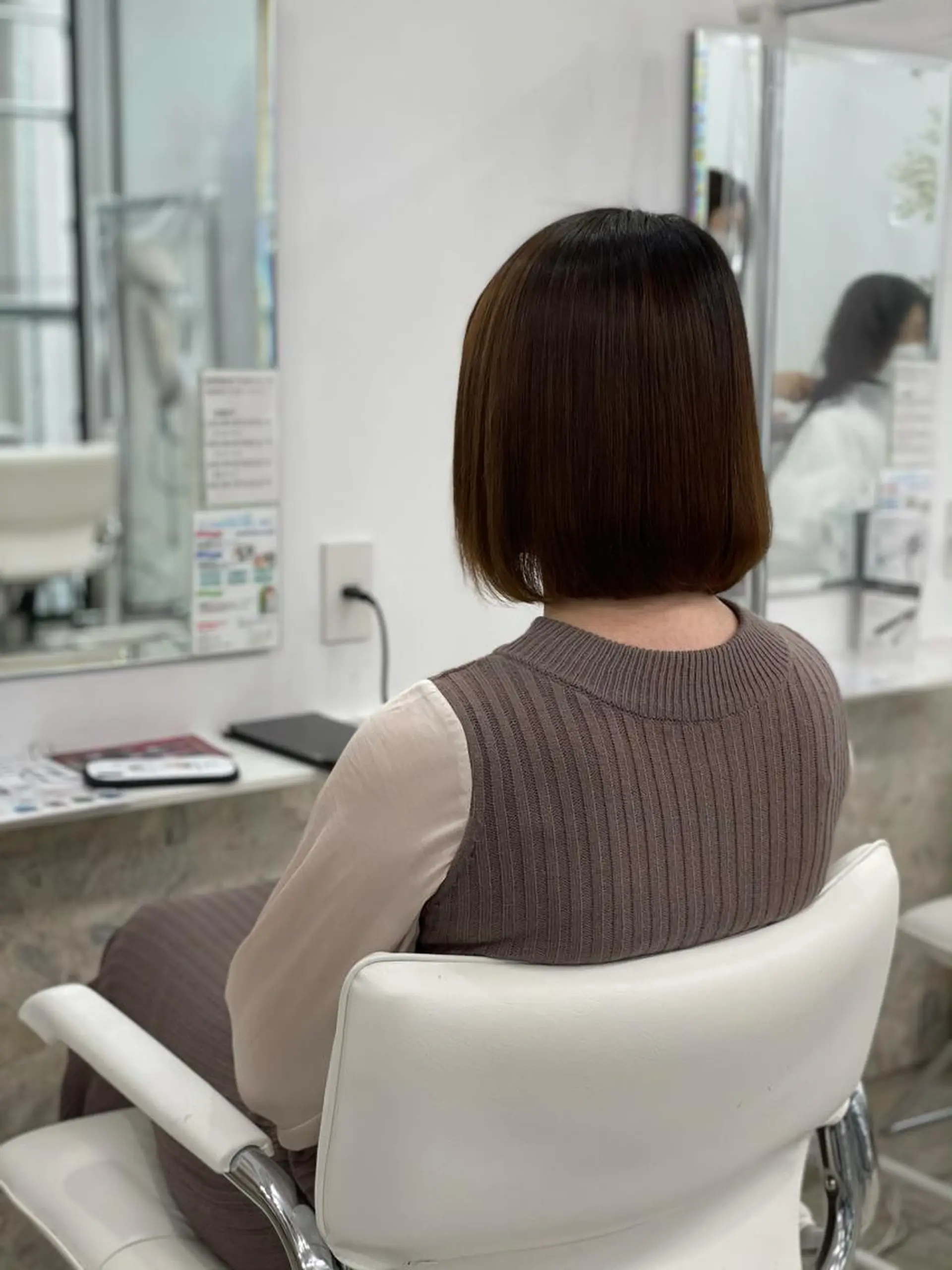 ショート パーマ 相武台ショート特化 💐川崎希💐のヘアスタイル