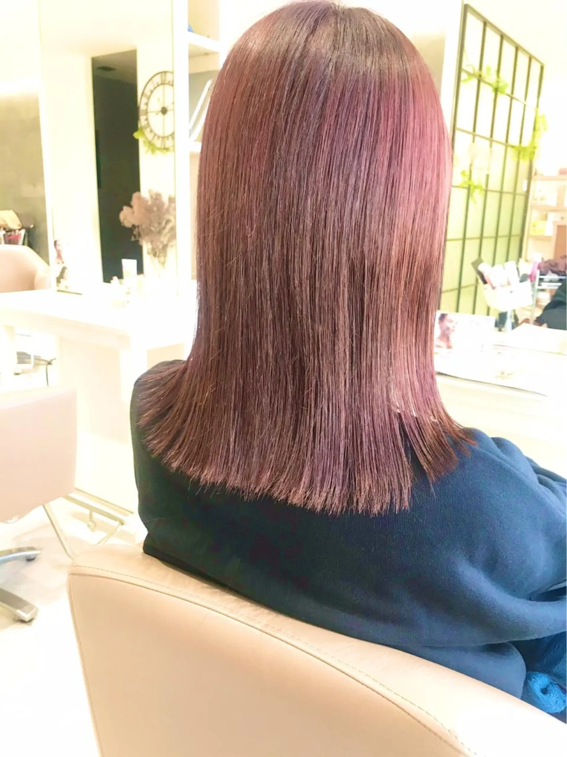 カラー ピンクカラー nolla（ノーラ）所属・YOKOI SHINJIのヘアスタイル