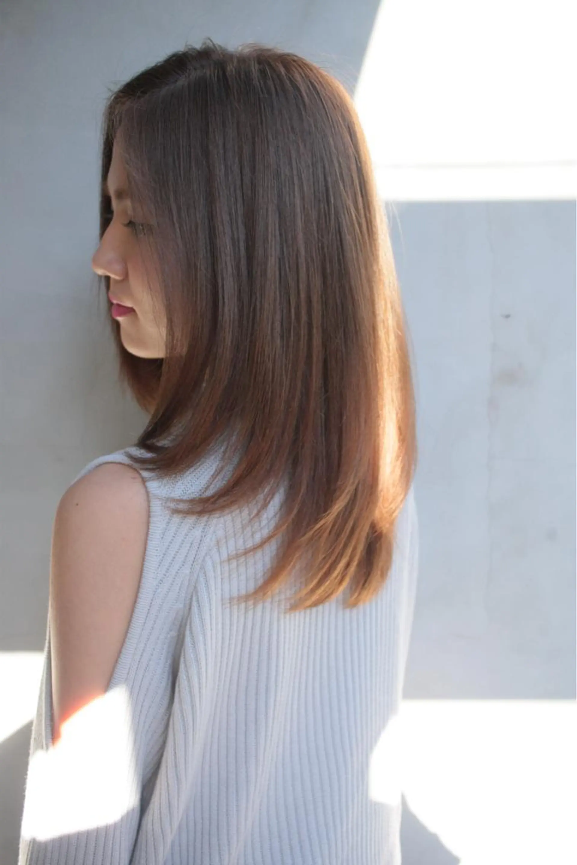 ロング ハイライト エクステ（レミー毛） NINEのヘアスタイル