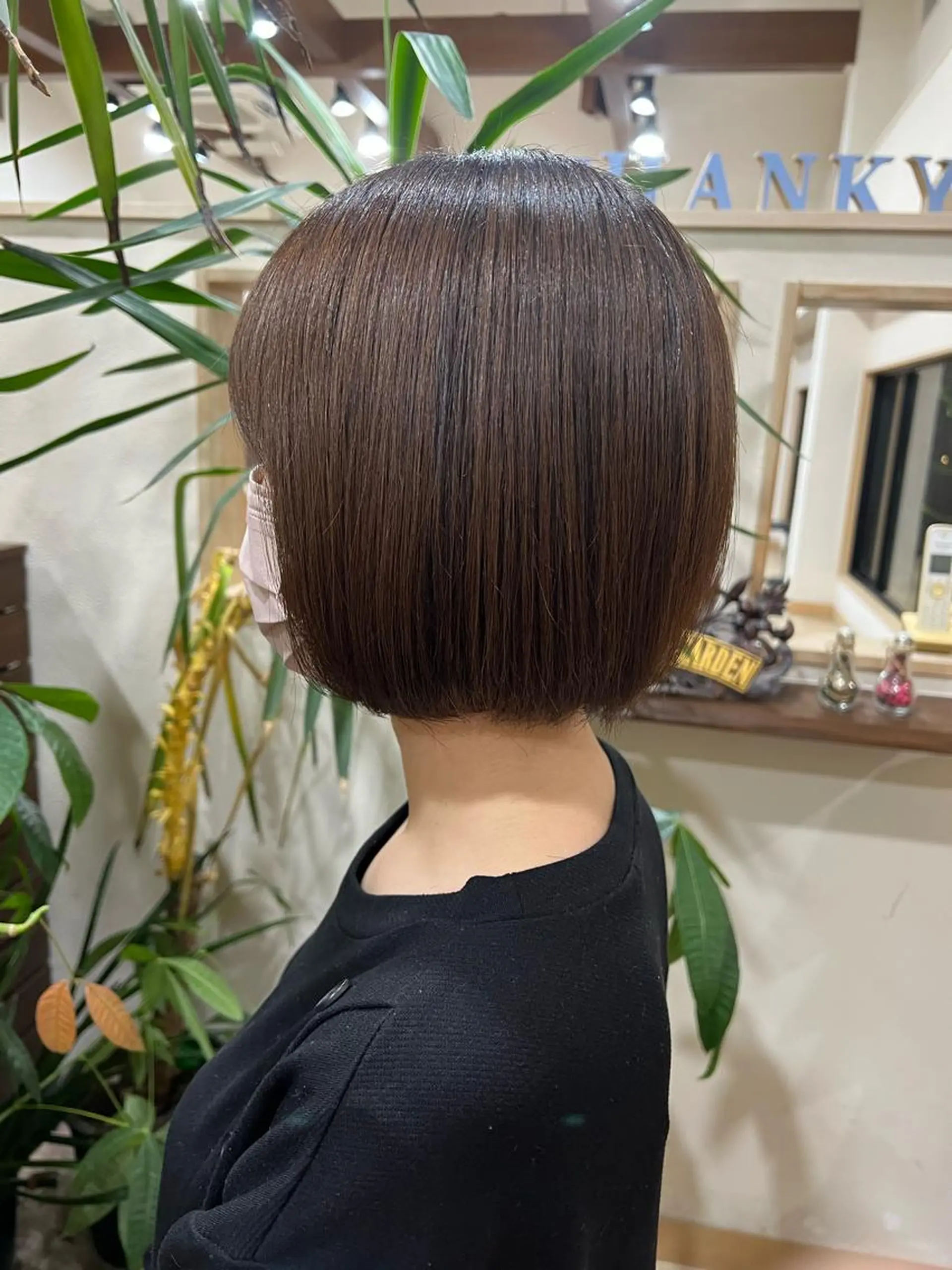 ミディアム 切りっぱなしボブ ボブ 仕上がり満足度 No.1池田篤史のヘアスタイル