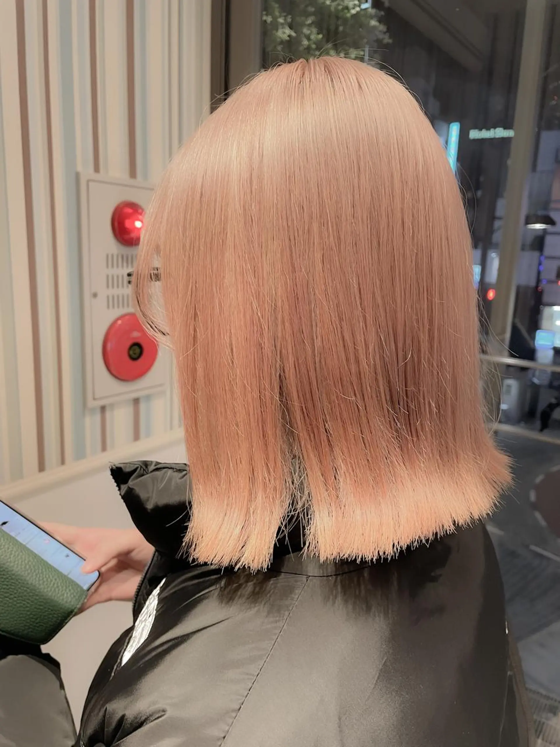 ミディアム カット ヘアカラー トリートメント 💗ブリーチなし 垢抜け💗徳井はやとのヘアスタイル