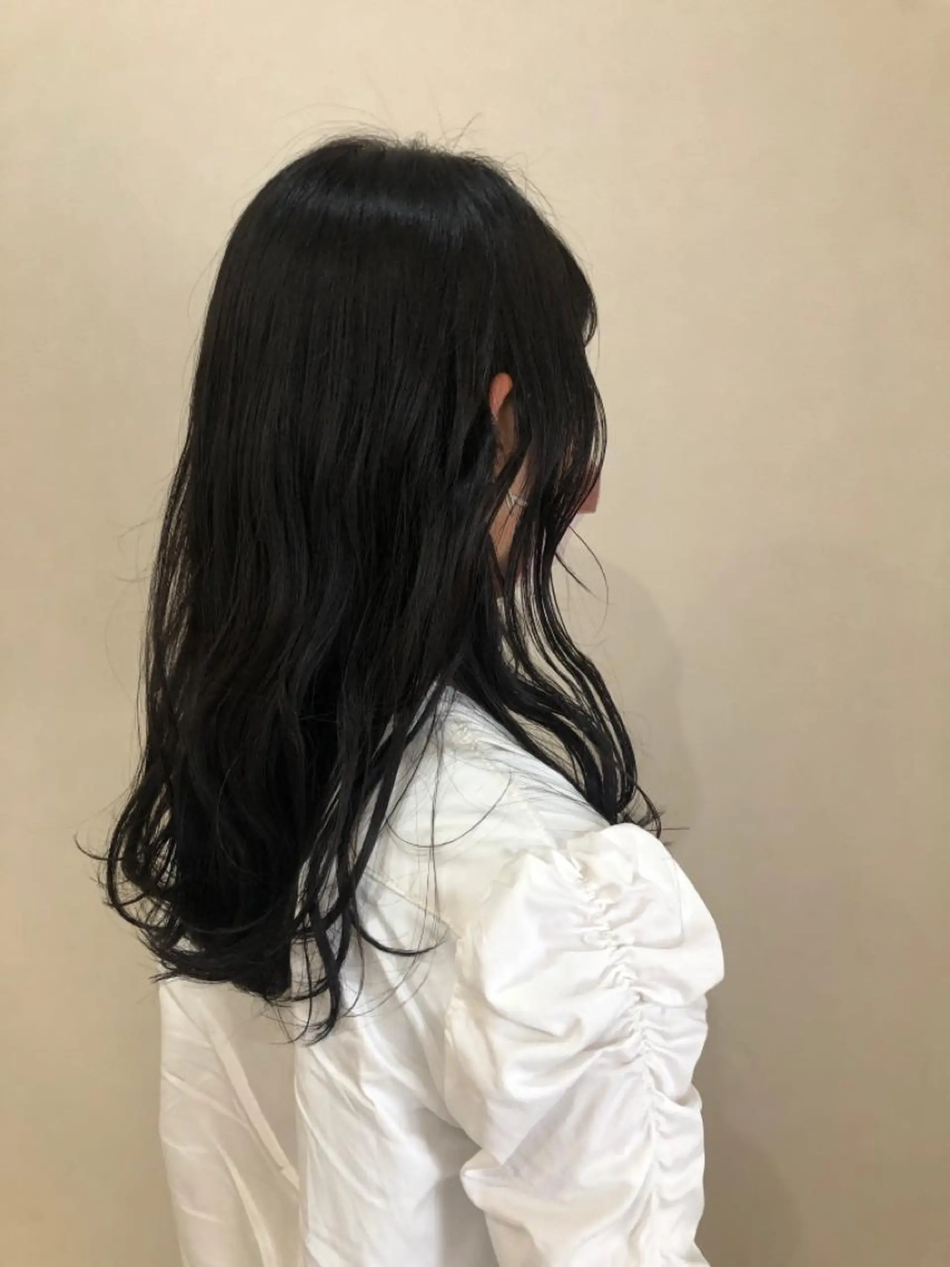 セミロング カラー 佐々木 政徳のヘアスタイル