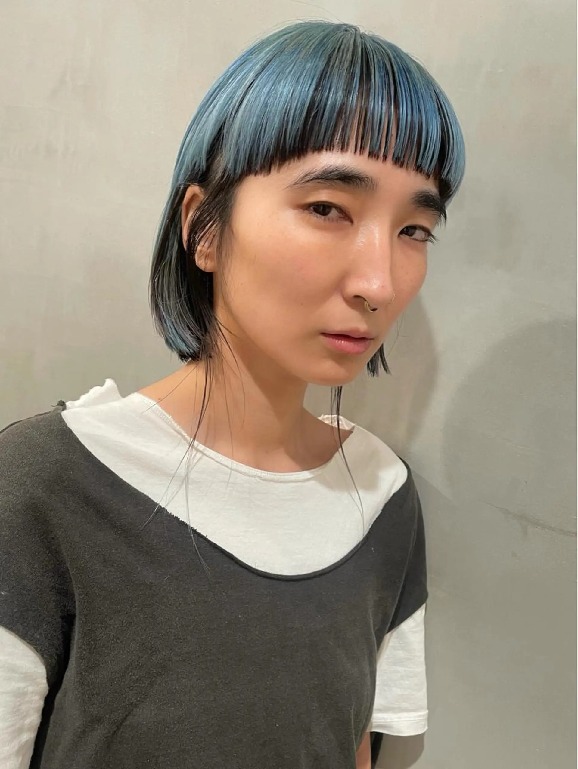 ショート カラー ヘアカラー 優 作のヘアスタイル