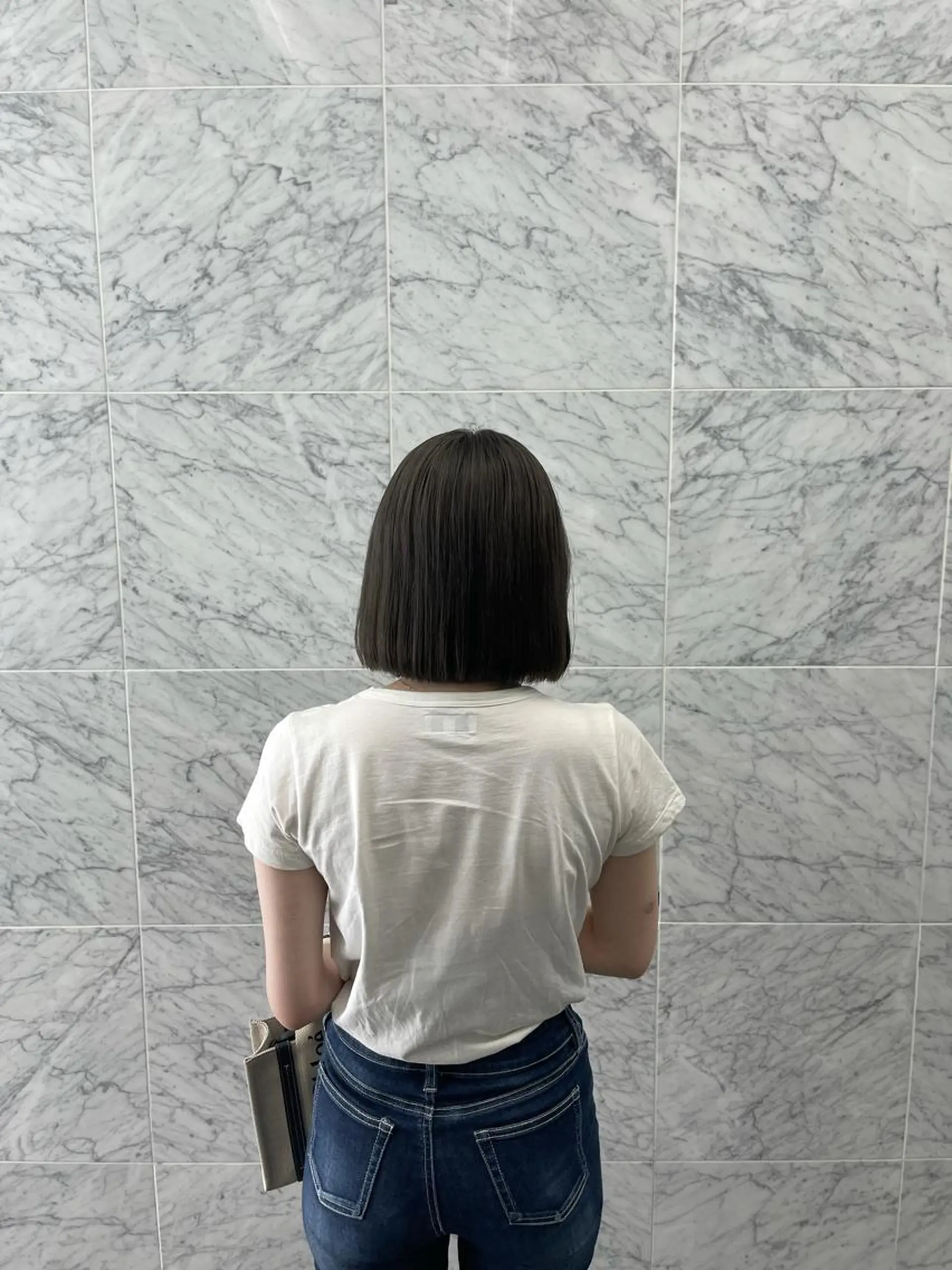 カラー TENSHO 原宿　ハイトーンのヘアスタイル